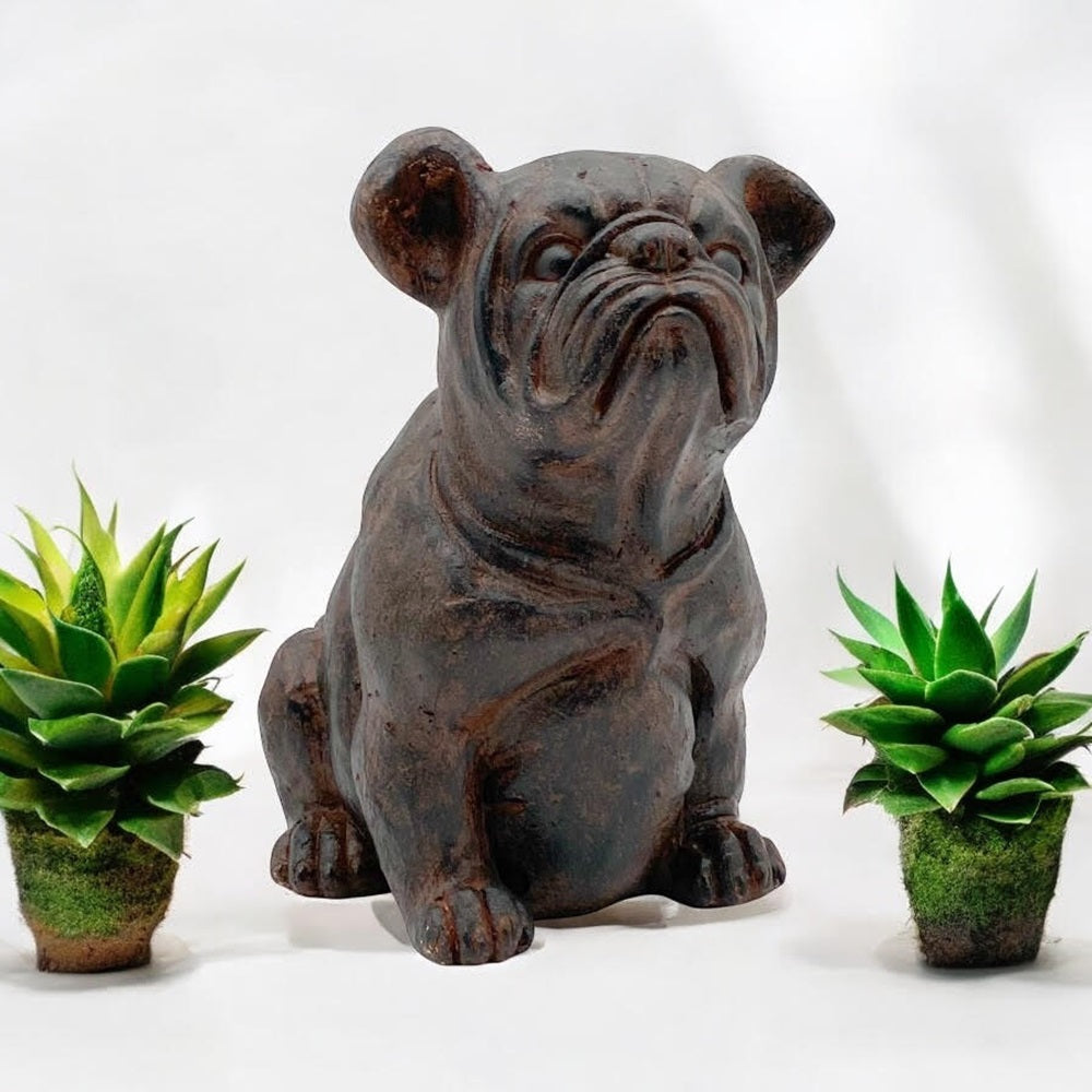 MSL 30 x 33 cm Sitting Dog Garden Statue