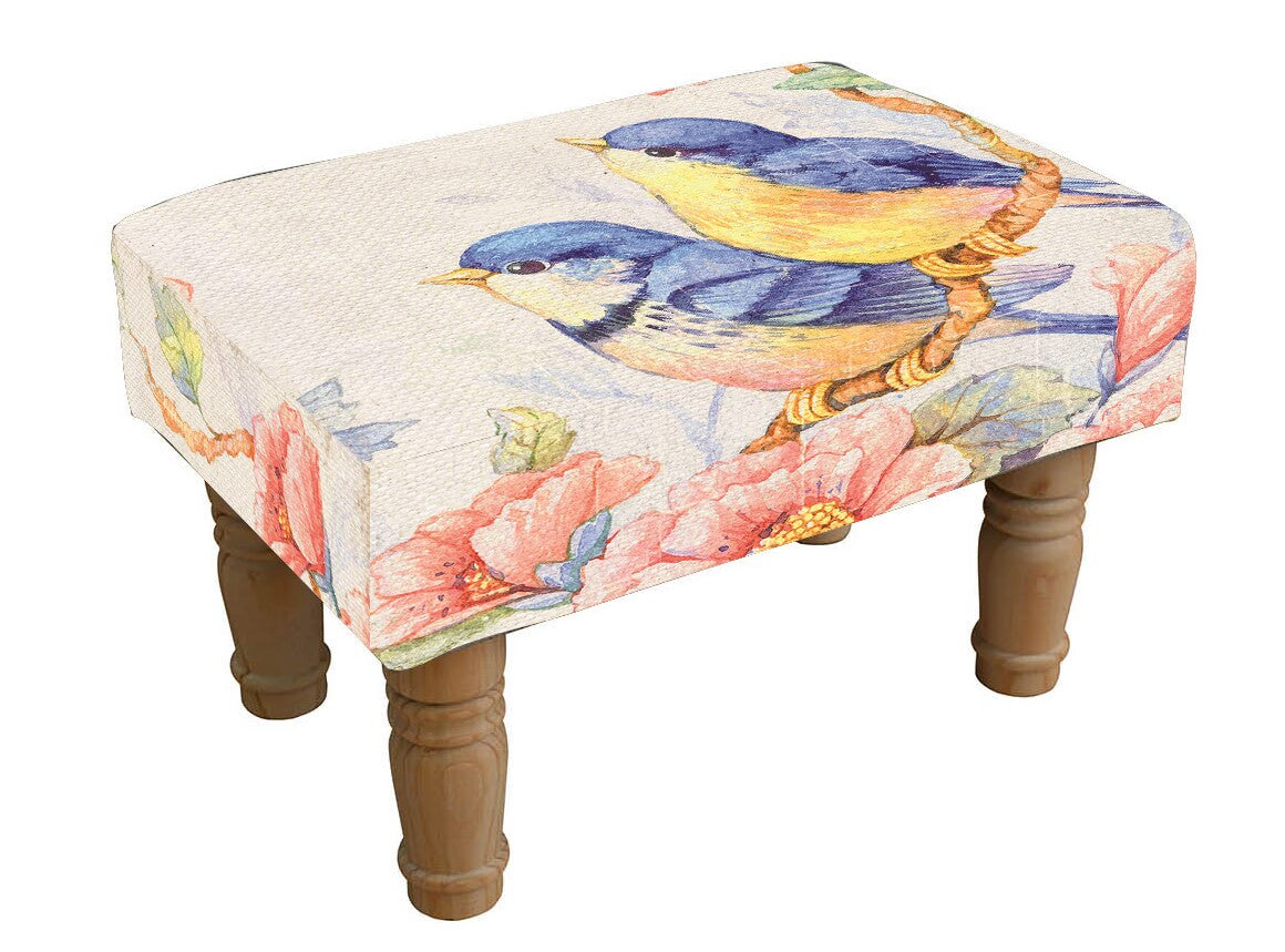MSL Bird Footstool Hand Finished Sturdy Versatile