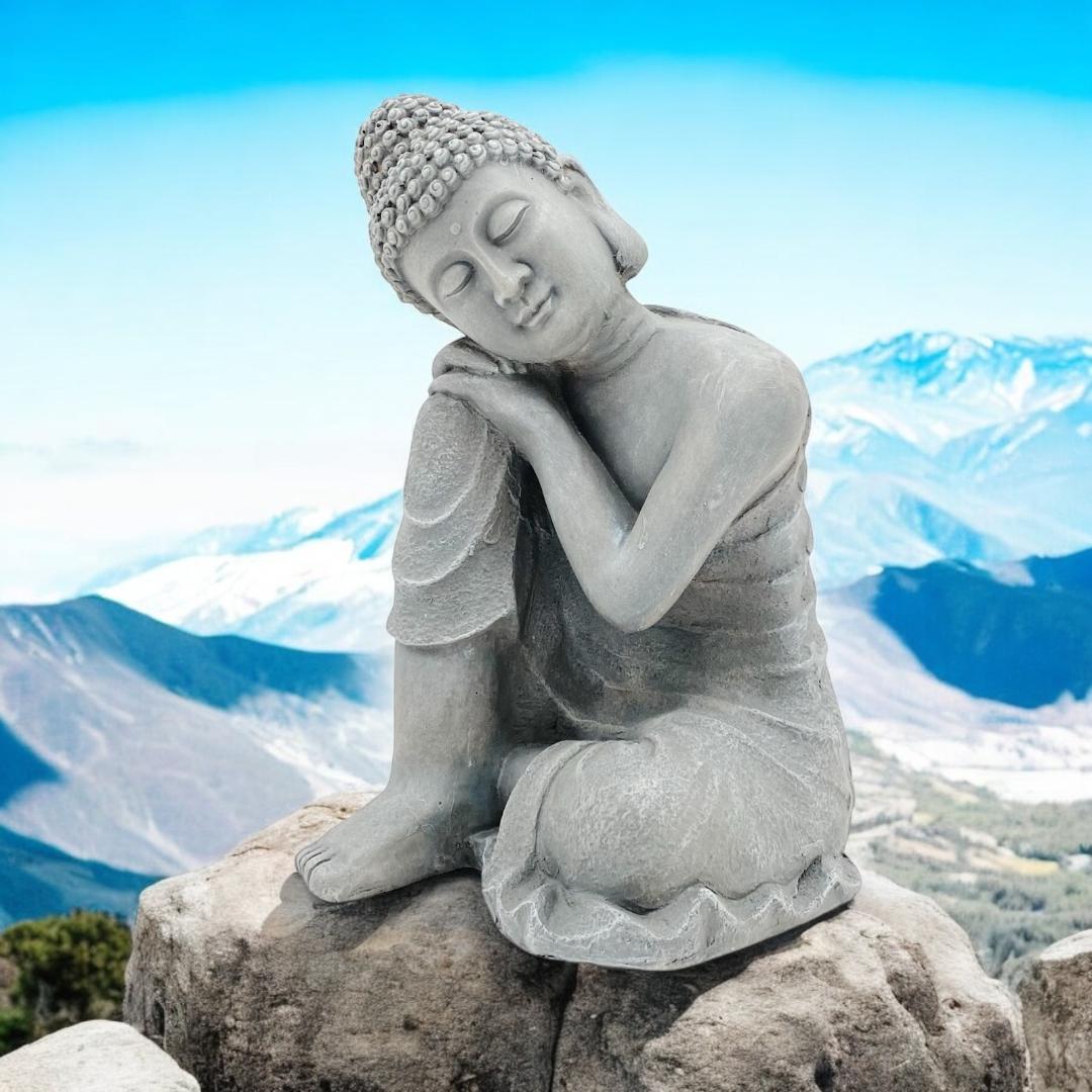 MSL Buddha Statue 54 x 36 cm for Home or Garden