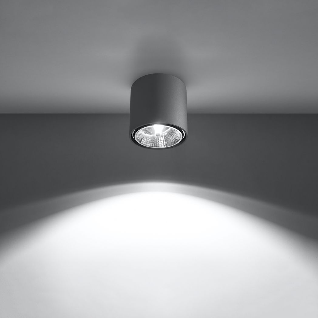 Ceiling lamp aluminum Tiube modern Design GU10