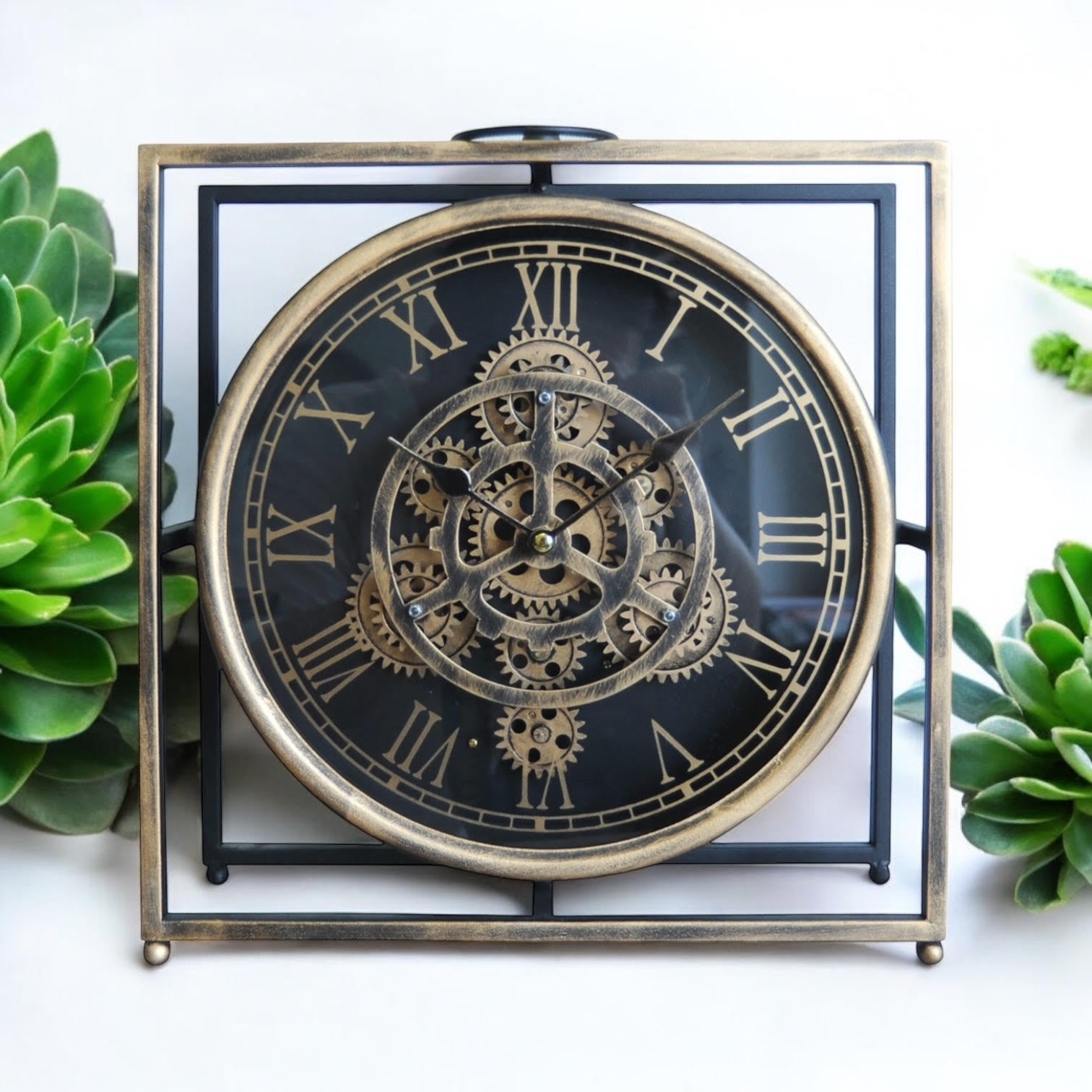MSL 30cm Hand Finished Wall Clock - Requires 1 x AA Battery