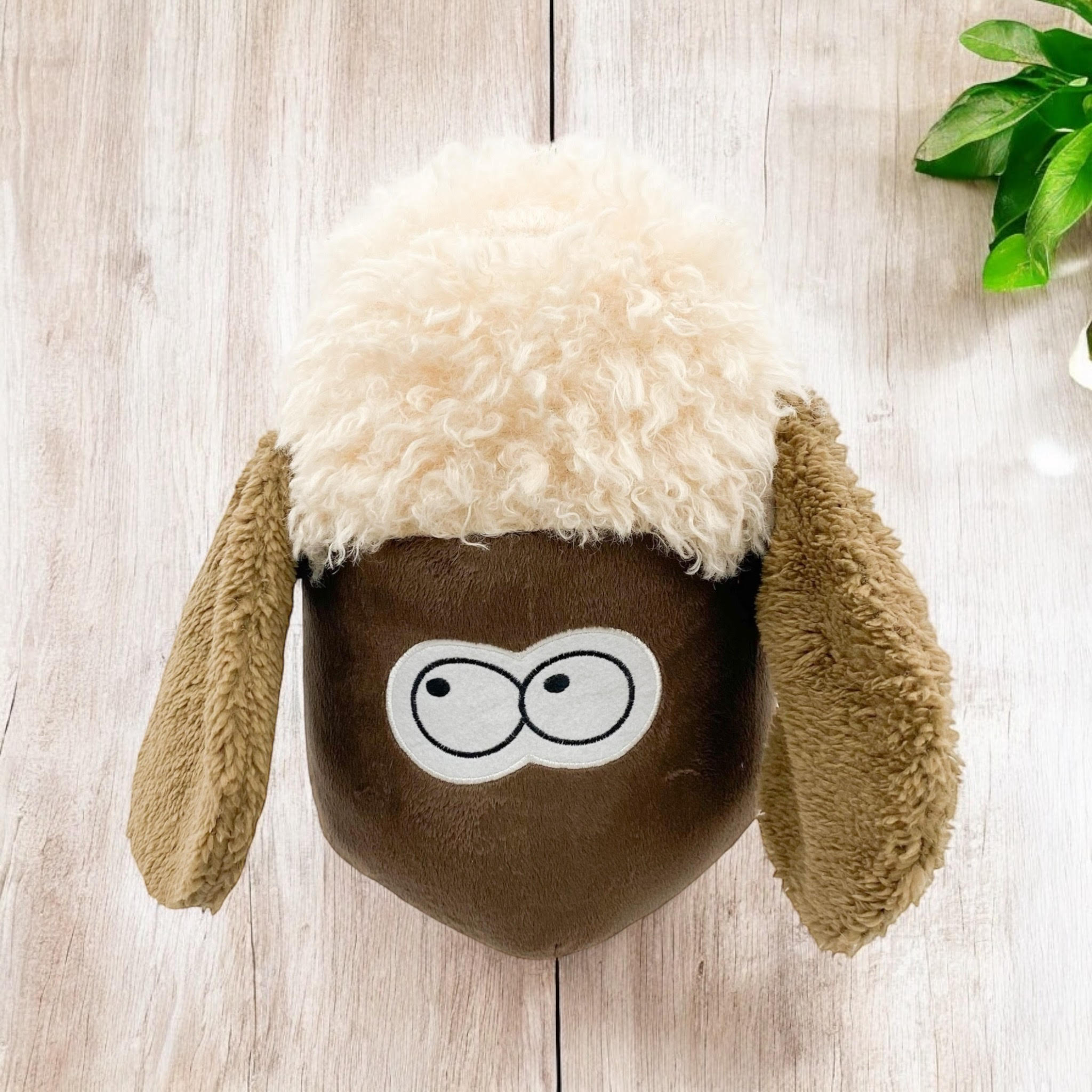 MSL 30 cm Multi-Colored Sheep Head Wall Hanger