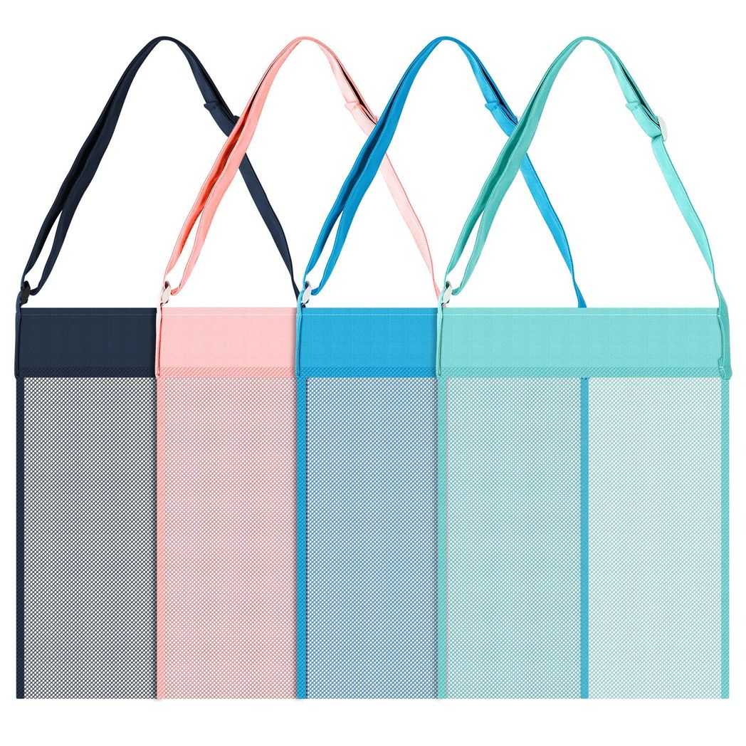 Vinsani Set of 4 Mesh Beach Bags