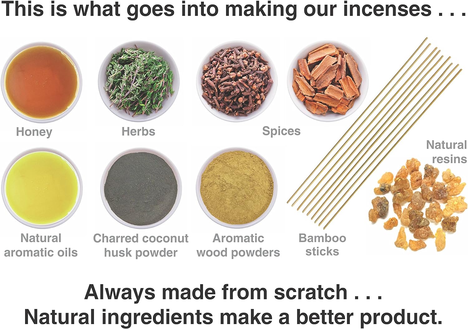 Natural Choice Incense 12-Piece Gift Pack with Burner