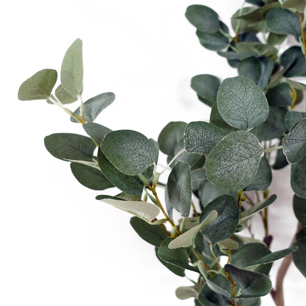 150cm Premium Artificial Eucalyptus Tree in Weighted Plastic Pot