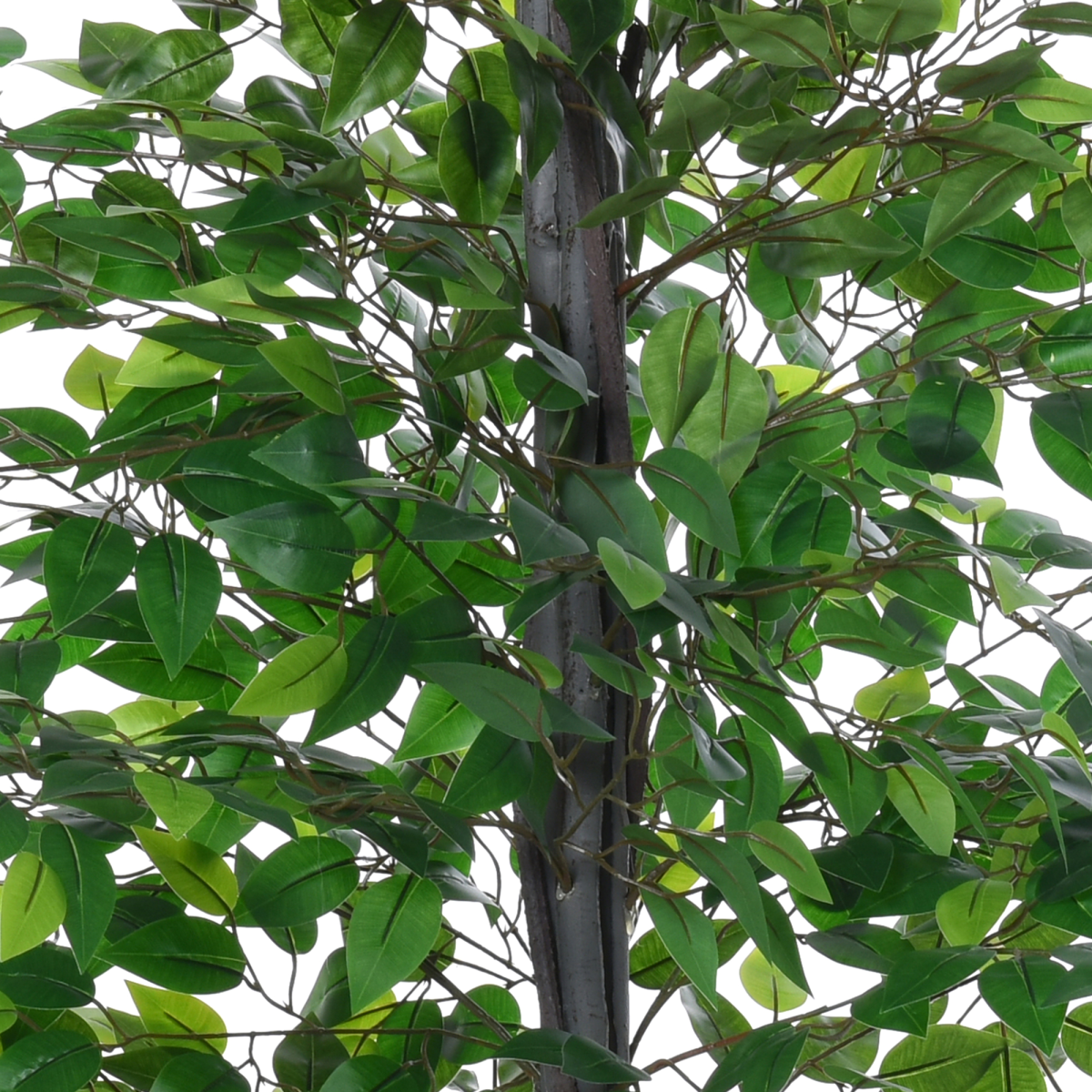 145cm Artificial Banyan Tree Faux Decorative Plant with Cement Pot