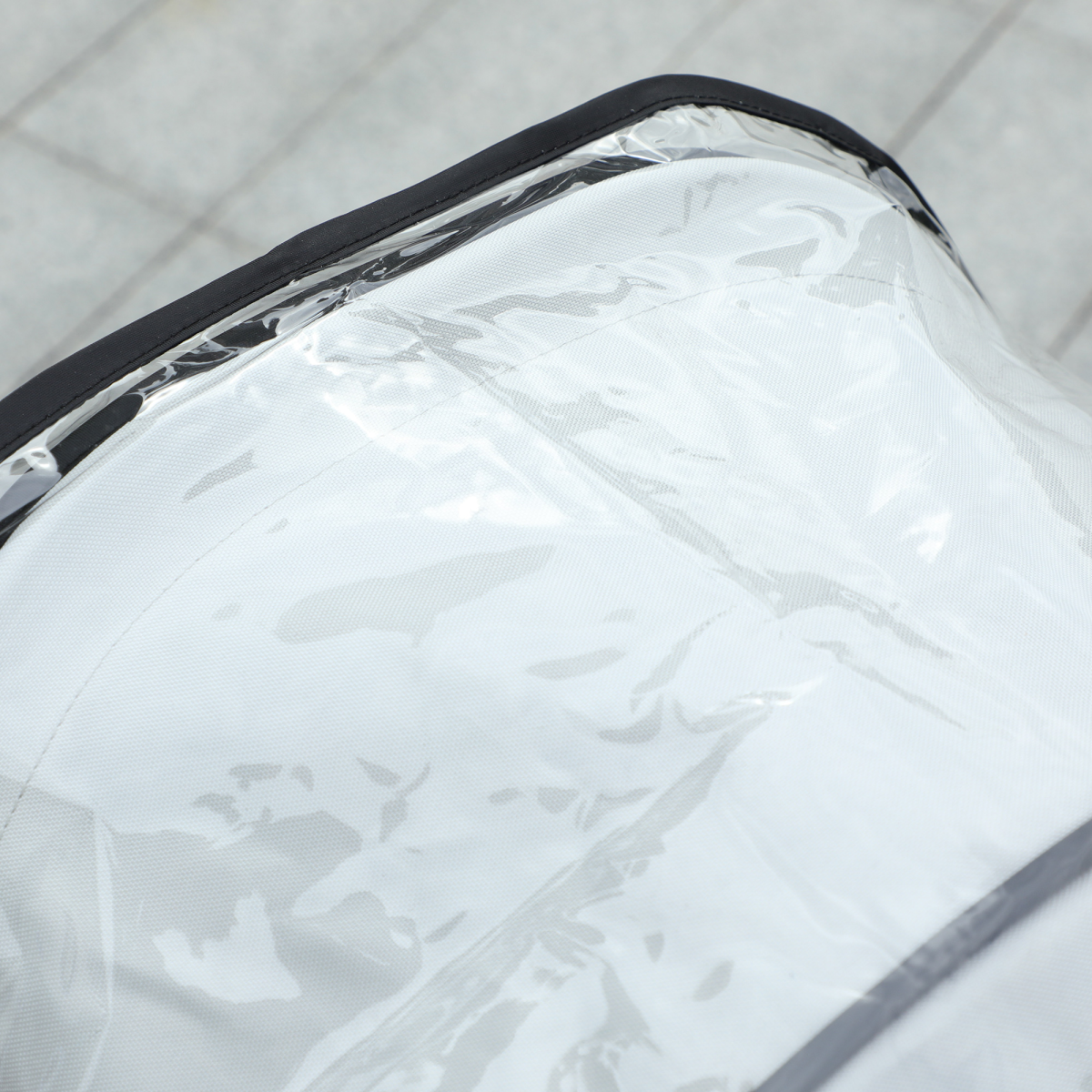 PawHut Dog Stroller Rain Cover with Rear Entry for Pet Pram