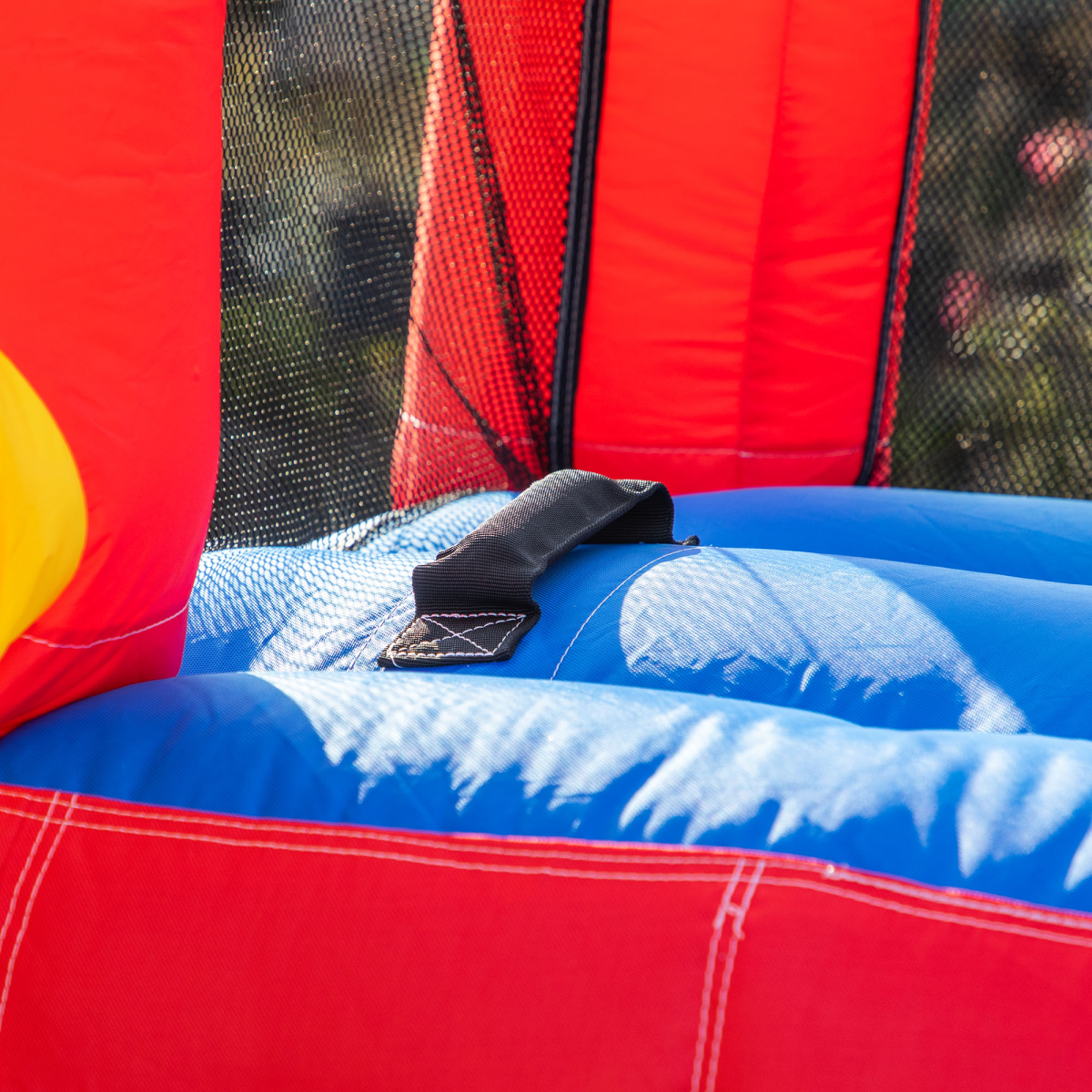 Inflatable Bouncy Castle with Slide, Pool, Trampoline, Wall & Blower