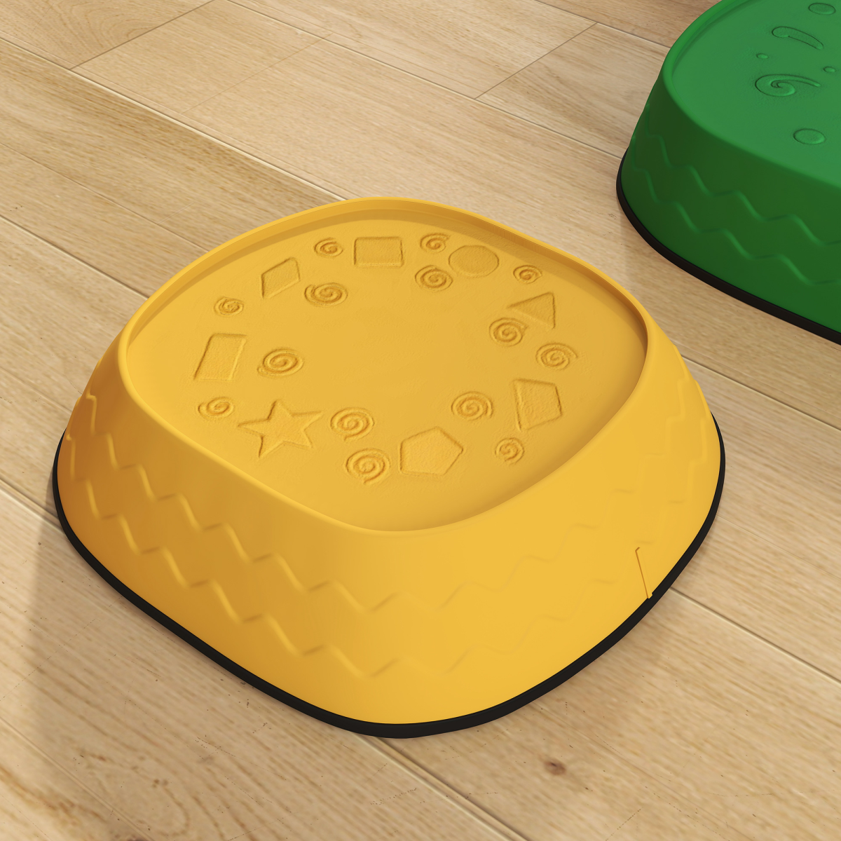 AIYAPLAY 5-Piece Kids Frog-Shaped Balance Stepping Stones