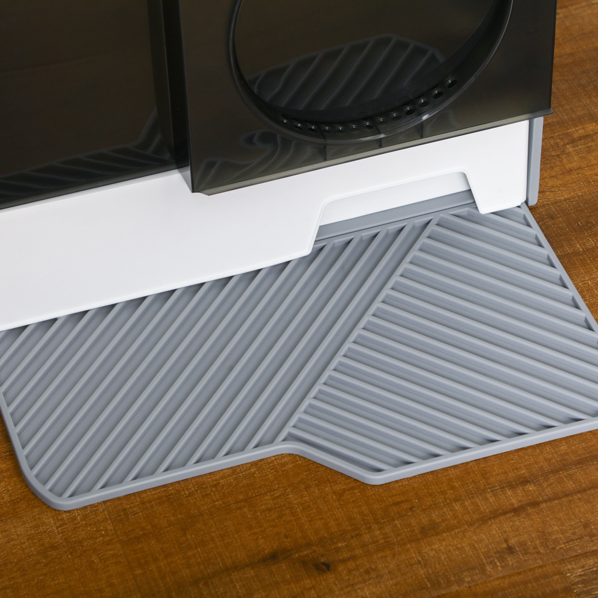 PawHut Hooded Cat Litter Tray with Pull-Out Drawer, Scoop and Deodorant, Hut Design