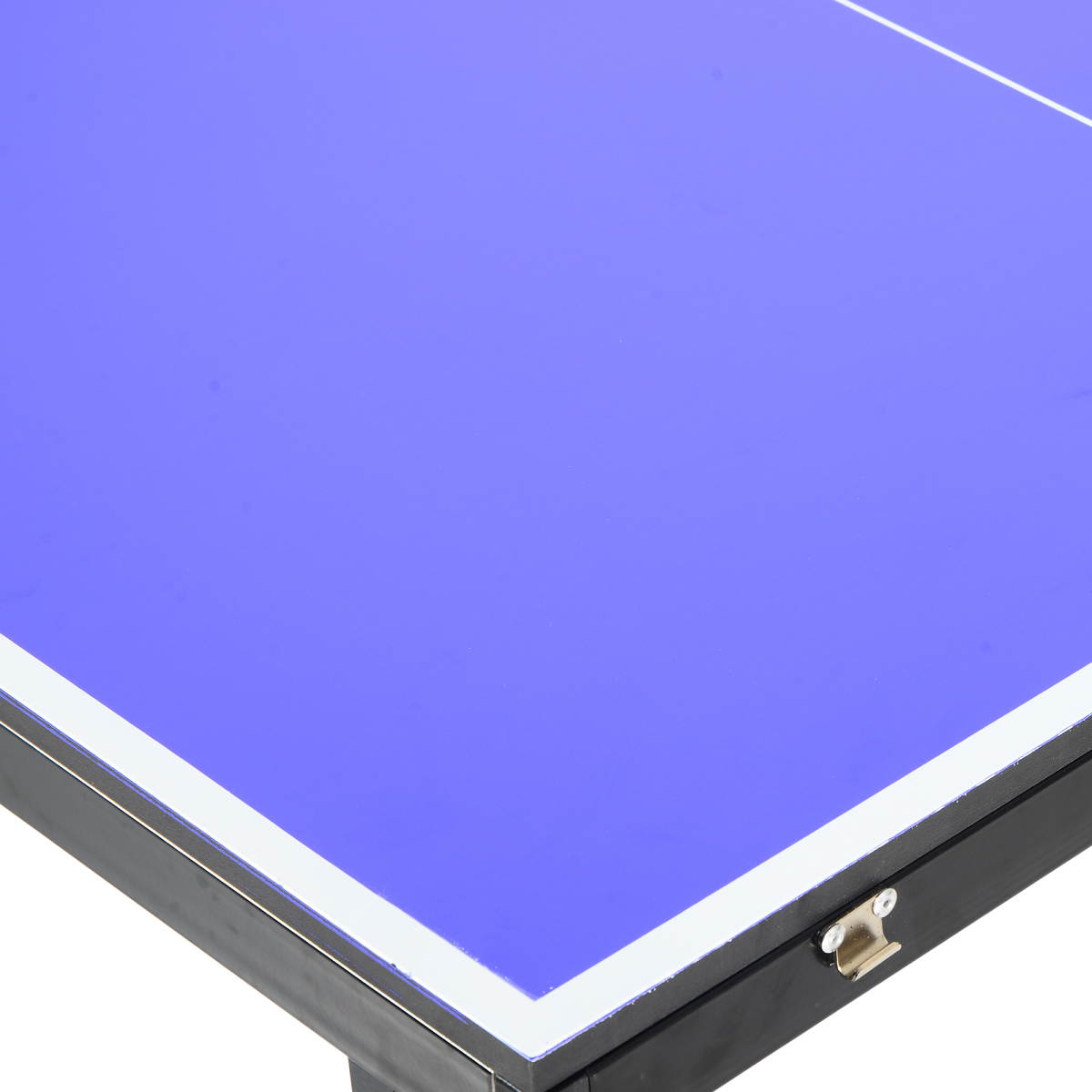 Folding Mini Table Tennis Set with Net, Portable Foldable Ping Pong Table, MDF with Steel Support and Legs