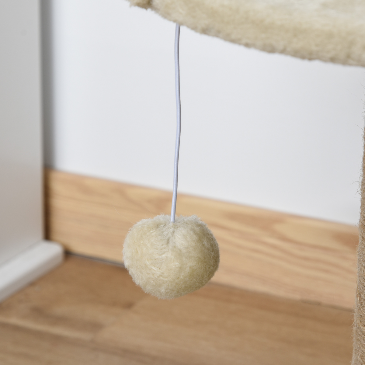 Cat Tree Tower Activity Center with Perch Bed, Scratching Post and Hanging Ball