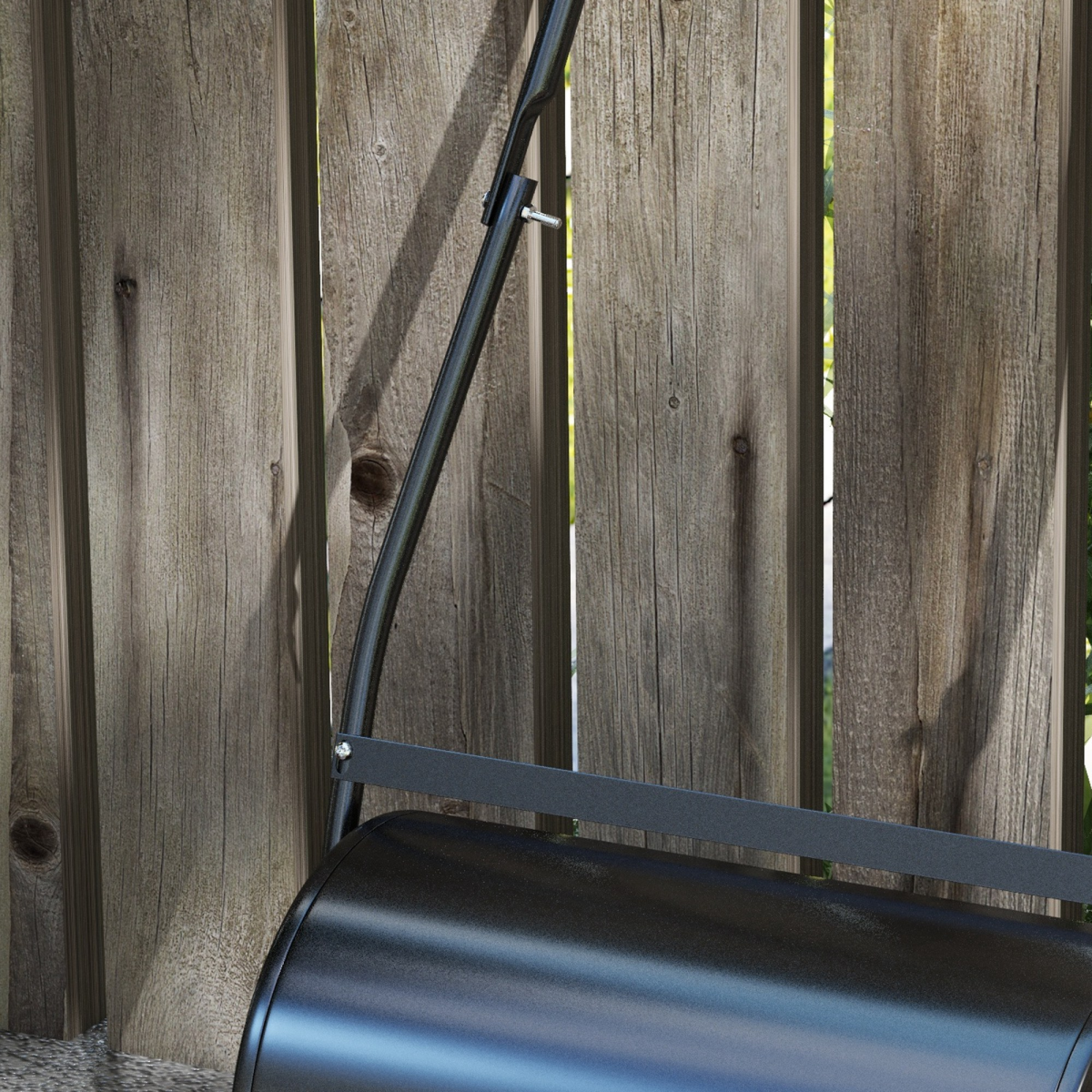 Durhand Garden Lawn Roller, 38L Steel Push Grass Roller with U-Shaped Handle