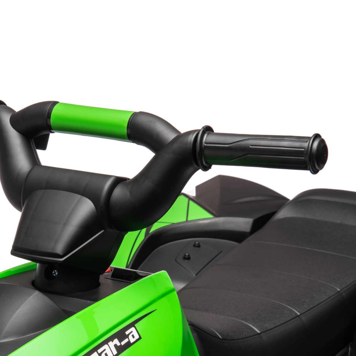 HOMCOM 12V Kids Electric Quad Bike Ride-On ATV, Green, Ages 3-5