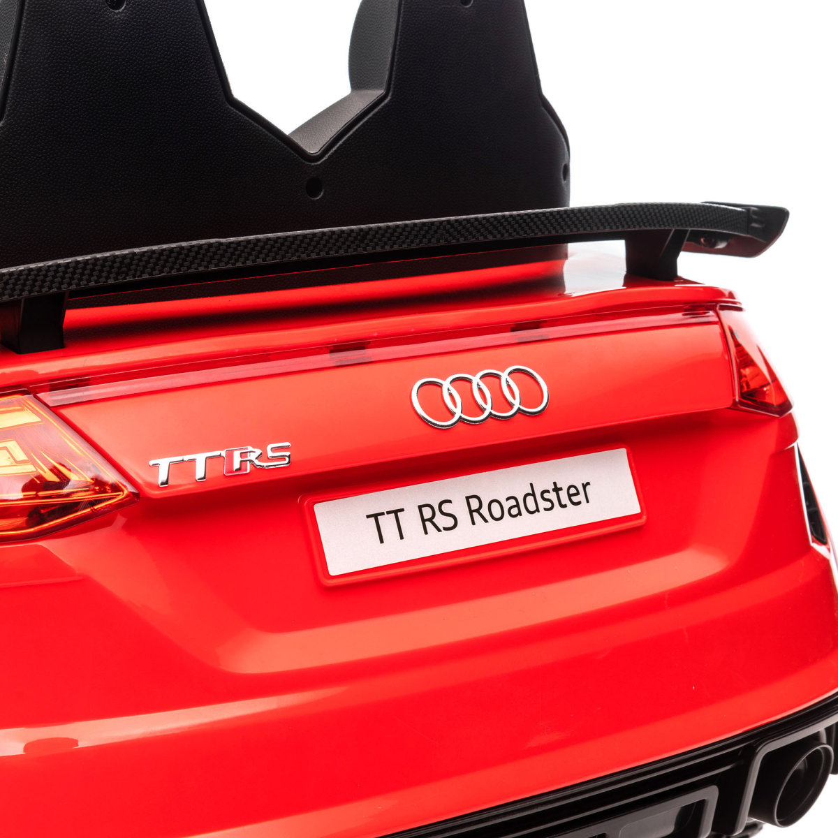 HOMCOM Licensed Audi TT RS 12V Ride On Car with Remote Control, Headlight, MP3, Red
