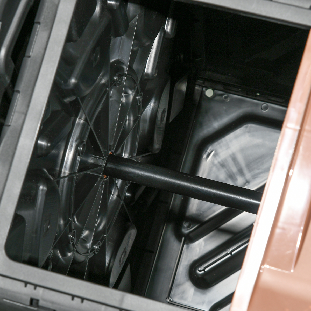 Outsunny 130L Dual Chamber Rotating Compost Bin with Ventilation