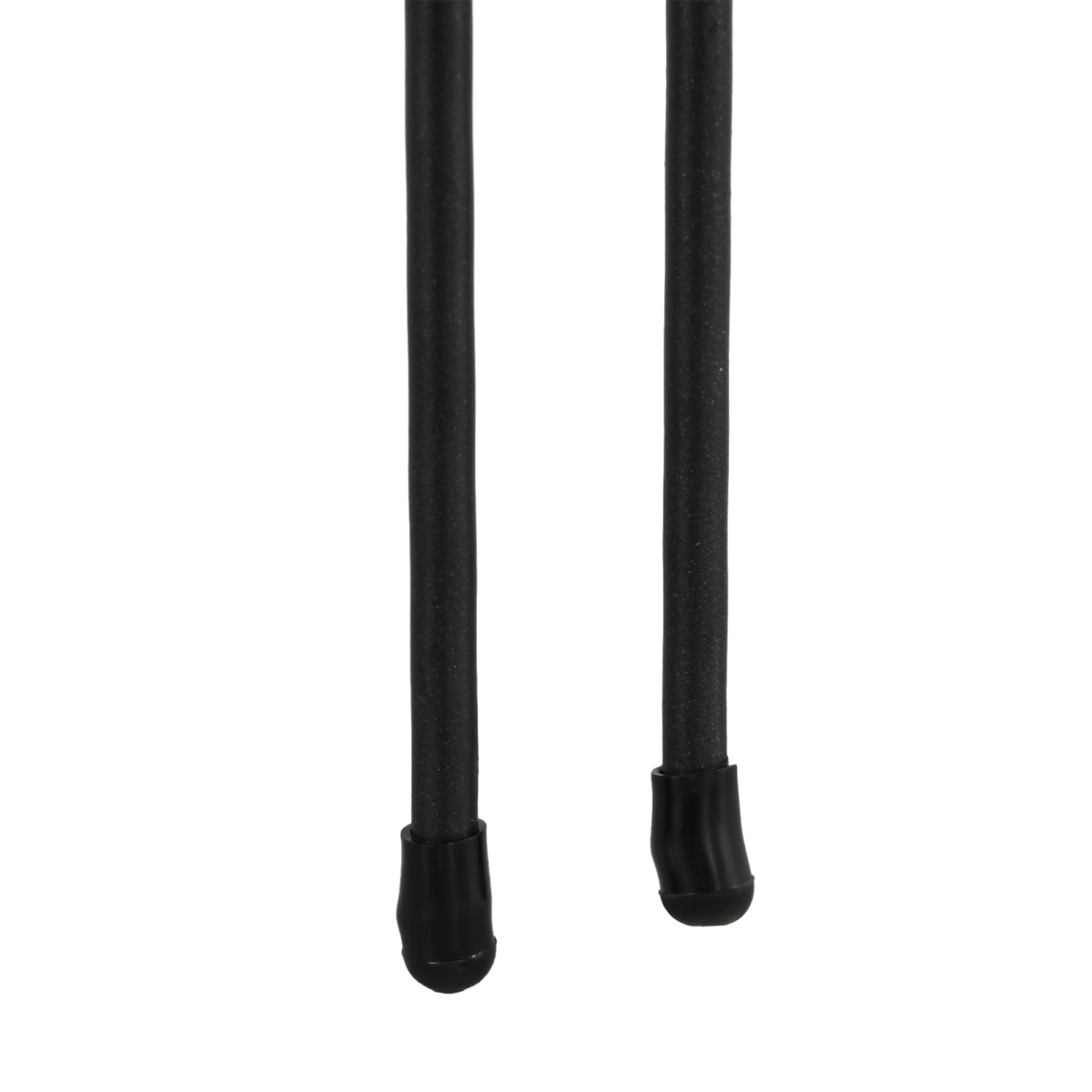 Outsunny 6-Piece Decorative Metal Garden Fence Border Edging, Black, 366L x 61H cm