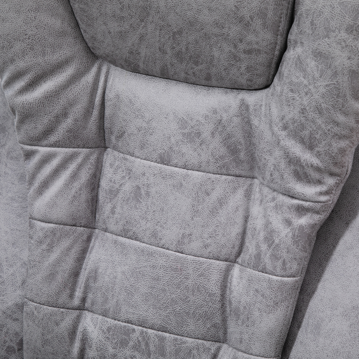 Vinsetto Vintage High Back Heated Massage Office Chair with 6 Vibration Points, Grey