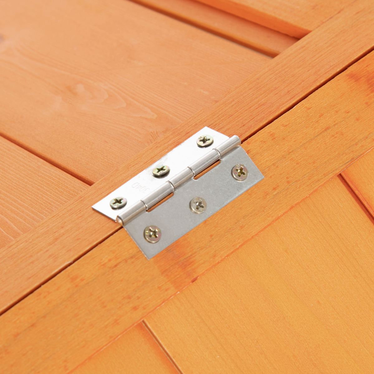 PawHut Wooden Chicken Run with Nesting Box, Openable Roof