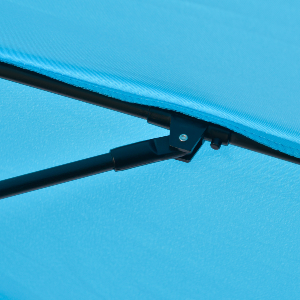 Outsunny 2.63m Tilting Patio Umbrella with Crank, Blue