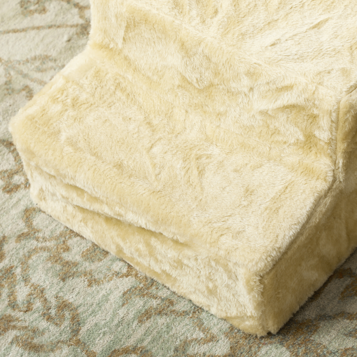 PawHut Three-Step Portable Dog Stairs with Washable Cover