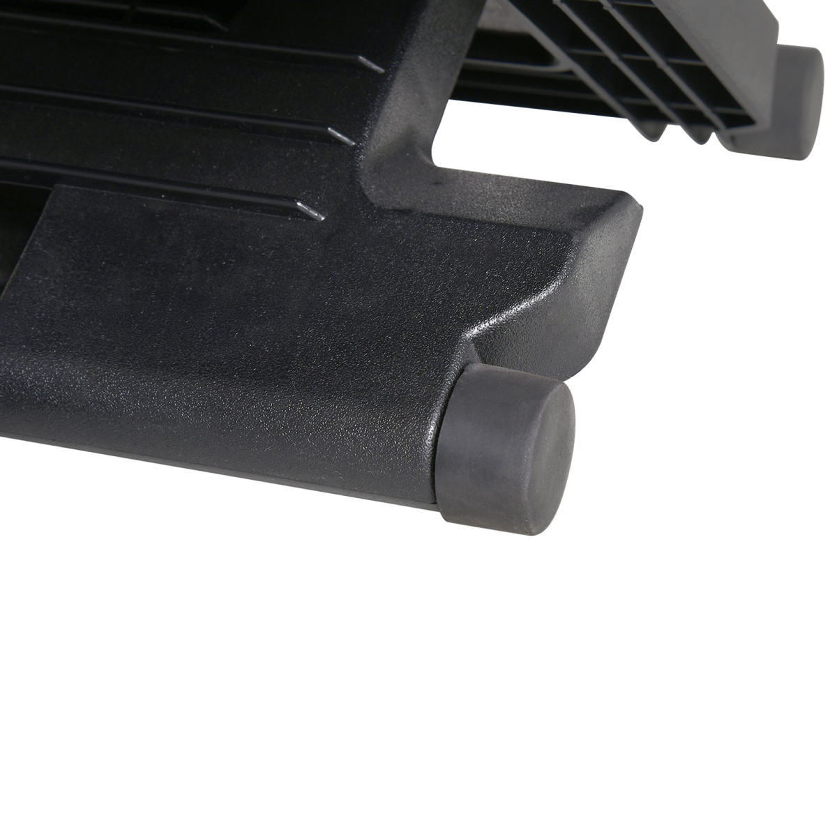 Adjustable Under-Desk Footrest with Height & Tilt, Anti-Slip Top