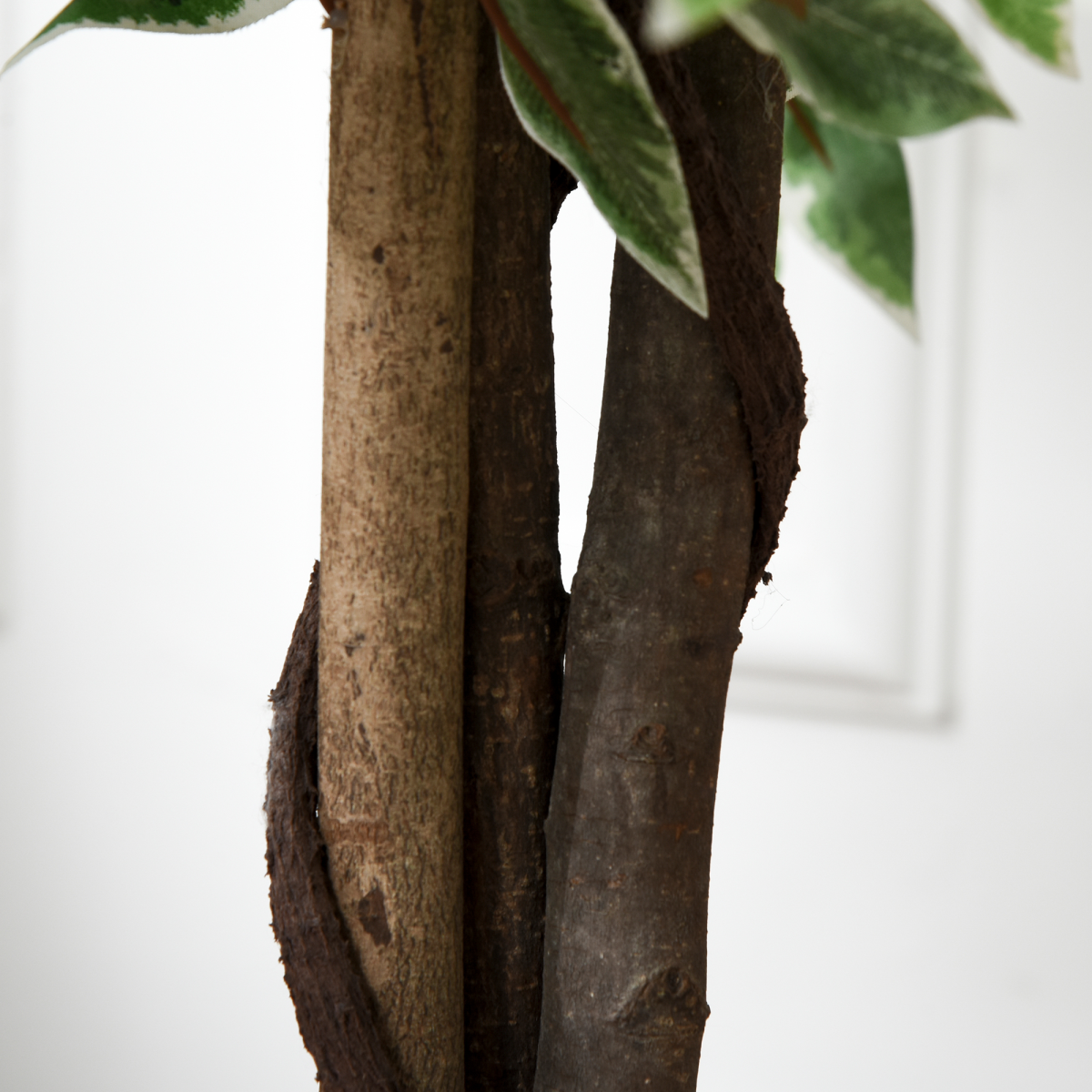 Outsunny Artificial Ficus Tree with Pot, 160cm
