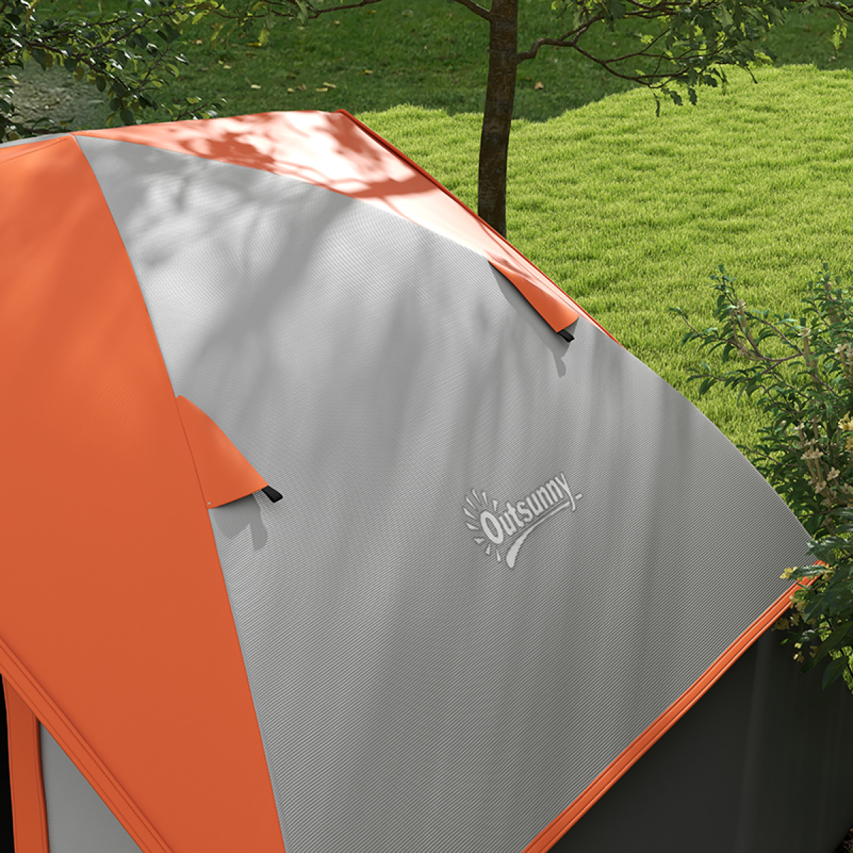 Outsunny 2-Person Camping Tent, 3000mm Rain Protection
