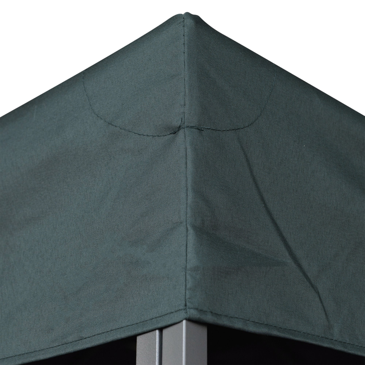 Outsunny 3m 2-Tier Gazebo Replacement Canopy Top Cover, Charcoal Grey