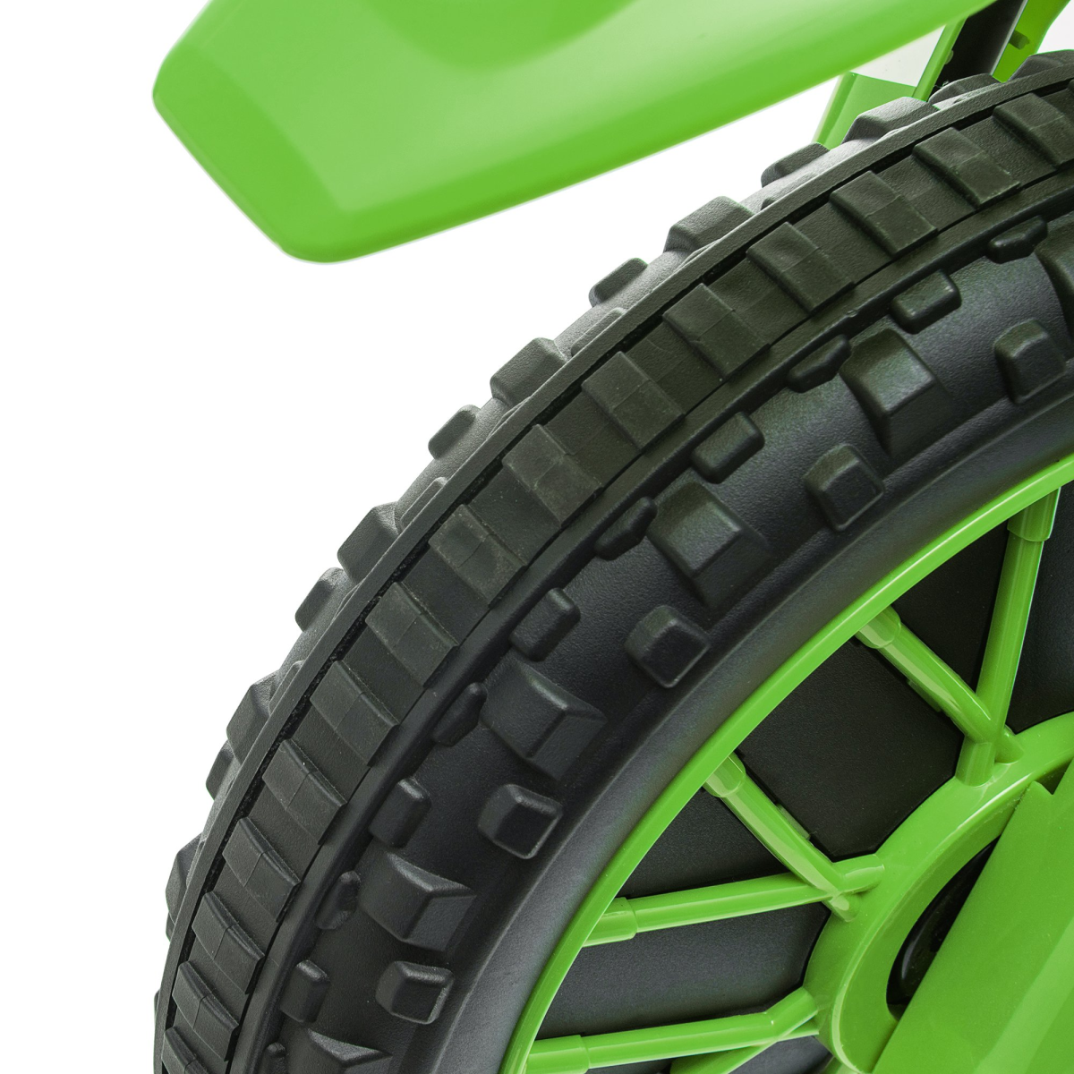 HOMCOM 12V Kids Electric Motorbike Ride-On Motorcycle with Training Wheels, 2 Speeds, Green