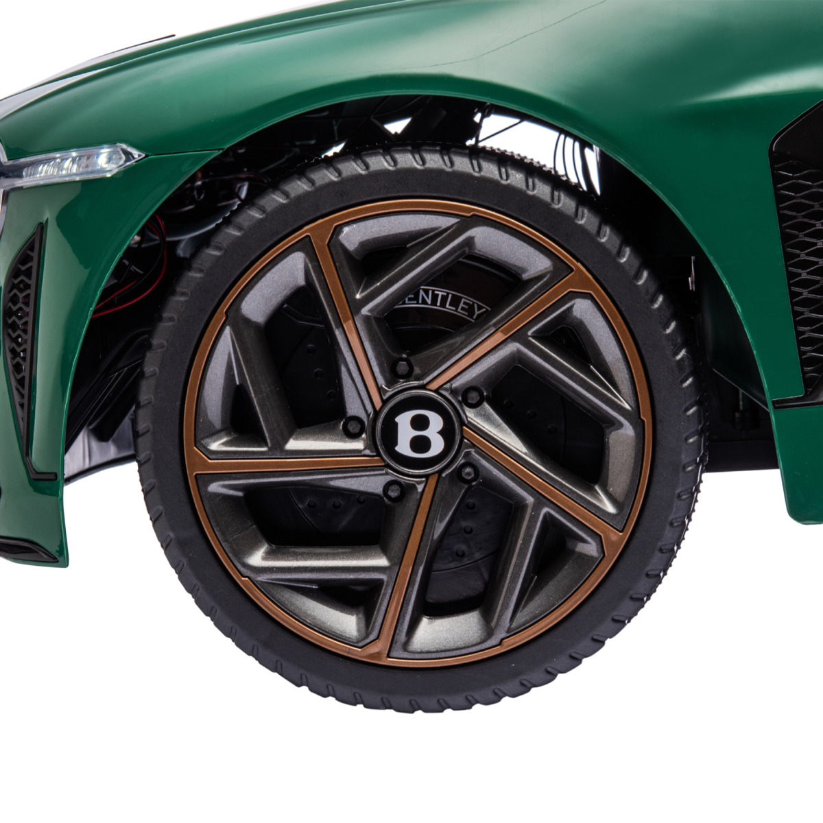 HOMCOM Bentley Bacalar 12V Licensed Kids Ride-On with Remote, Green