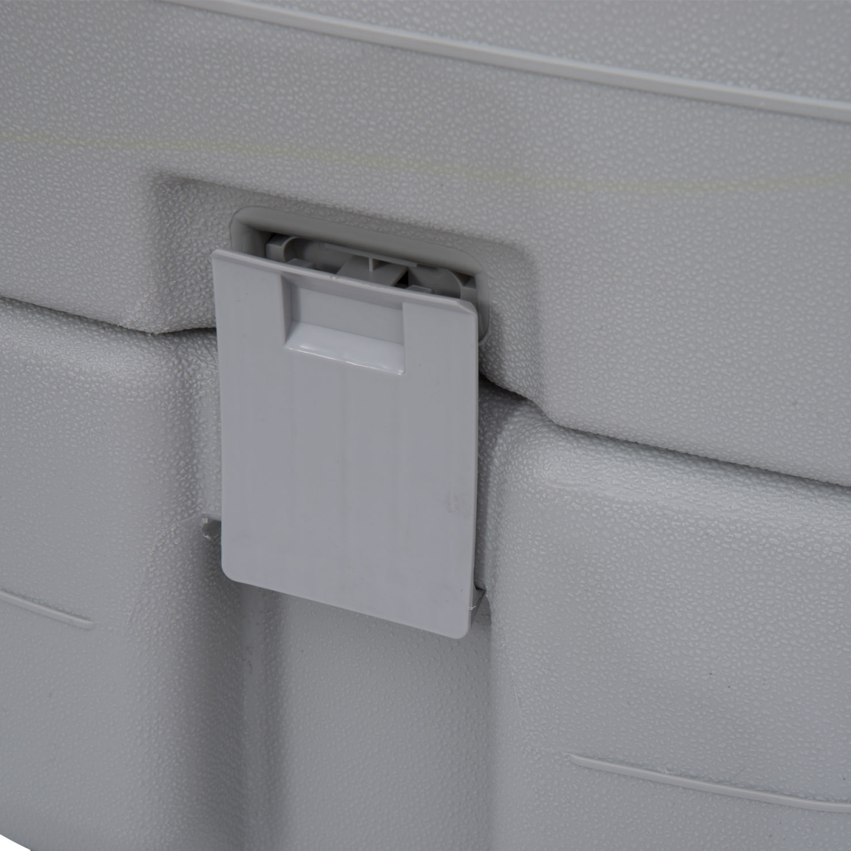 20L Portable Camping Toilet with 10L Fresh Water Tank, Piston Pump Flush, Detachable Holding Tank, for Caravan, Camping, Picnic and Fishing, Outsunny