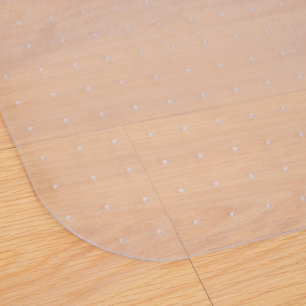 Office Carpet Protector Lipped Chair Mat, Non-Slip Frosted Top with Spiked Back for Carpet