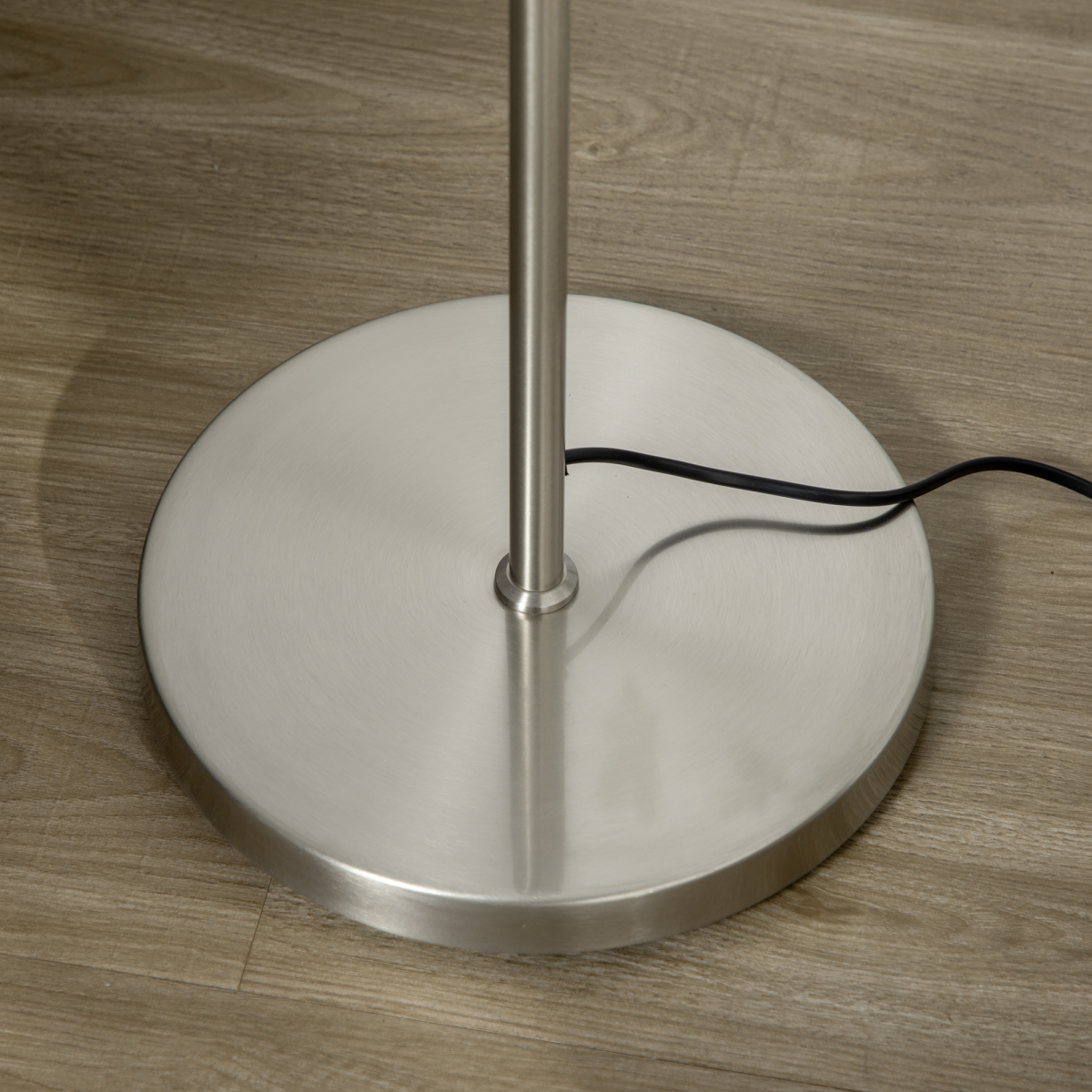 Modern 3-Light Silver Tree Floor Lamp with Globe Shades