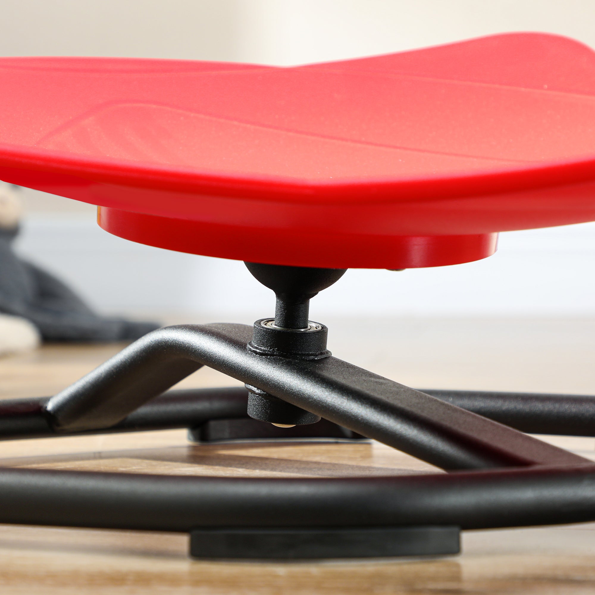 AIYAPLAY Autism Sit and Spin Chair for Balance & Coordination, Red