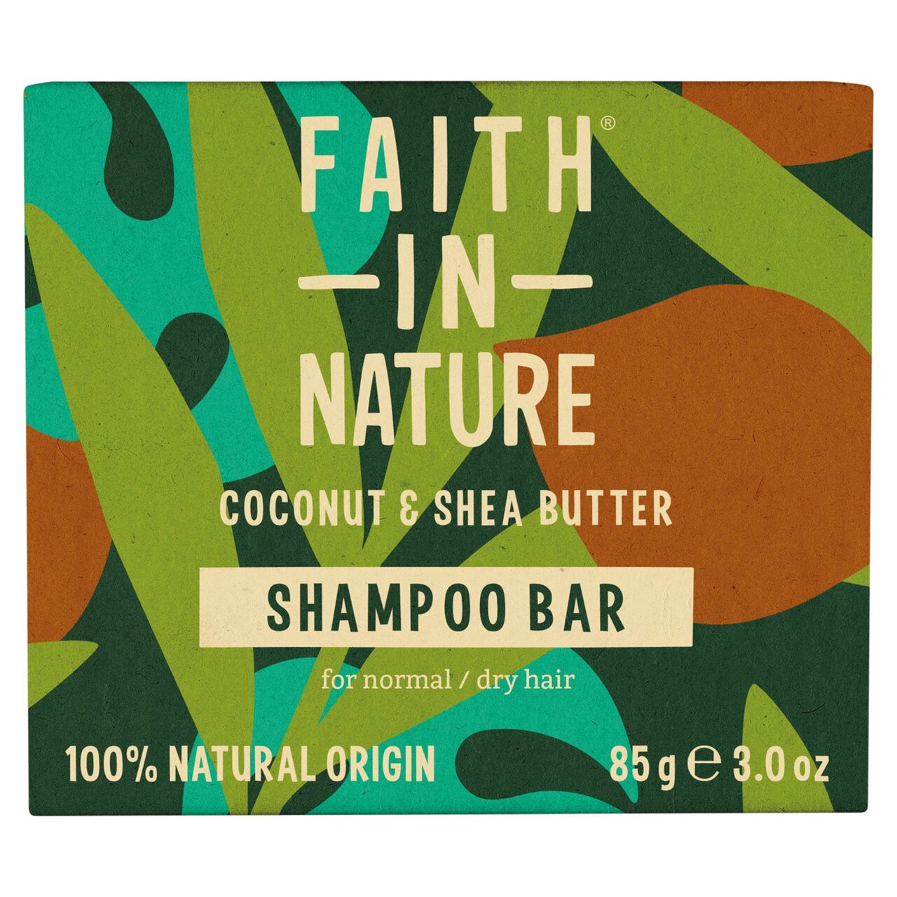 Faith In Nature Coconut & Shea Butter Shampoo Bar – 85g