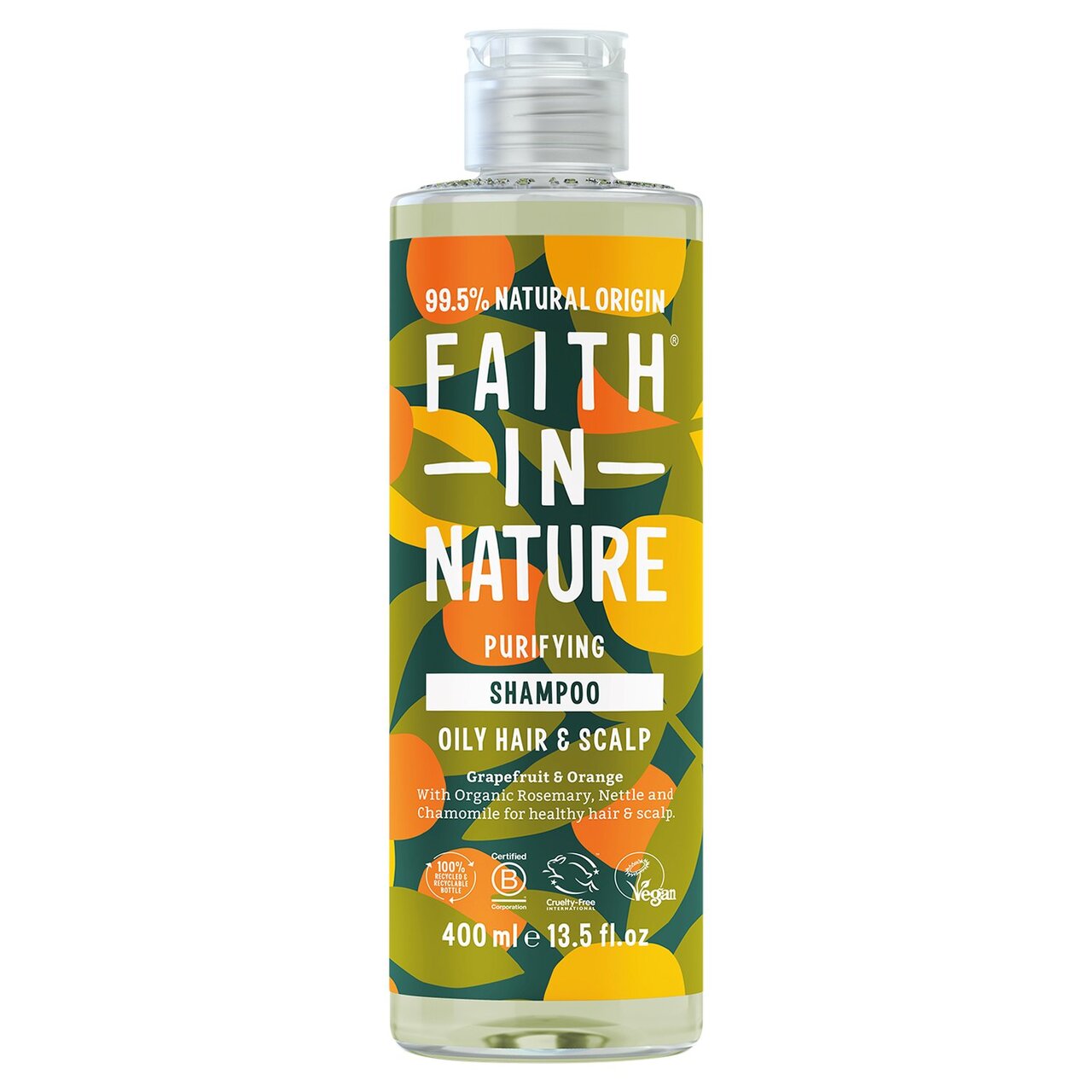 Faith In Nature Grapefruit & Orange Shampoo – 400ml