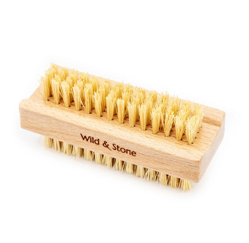 BIODEGRADABLE NATURAL BRISTLE NAIL BRUSH