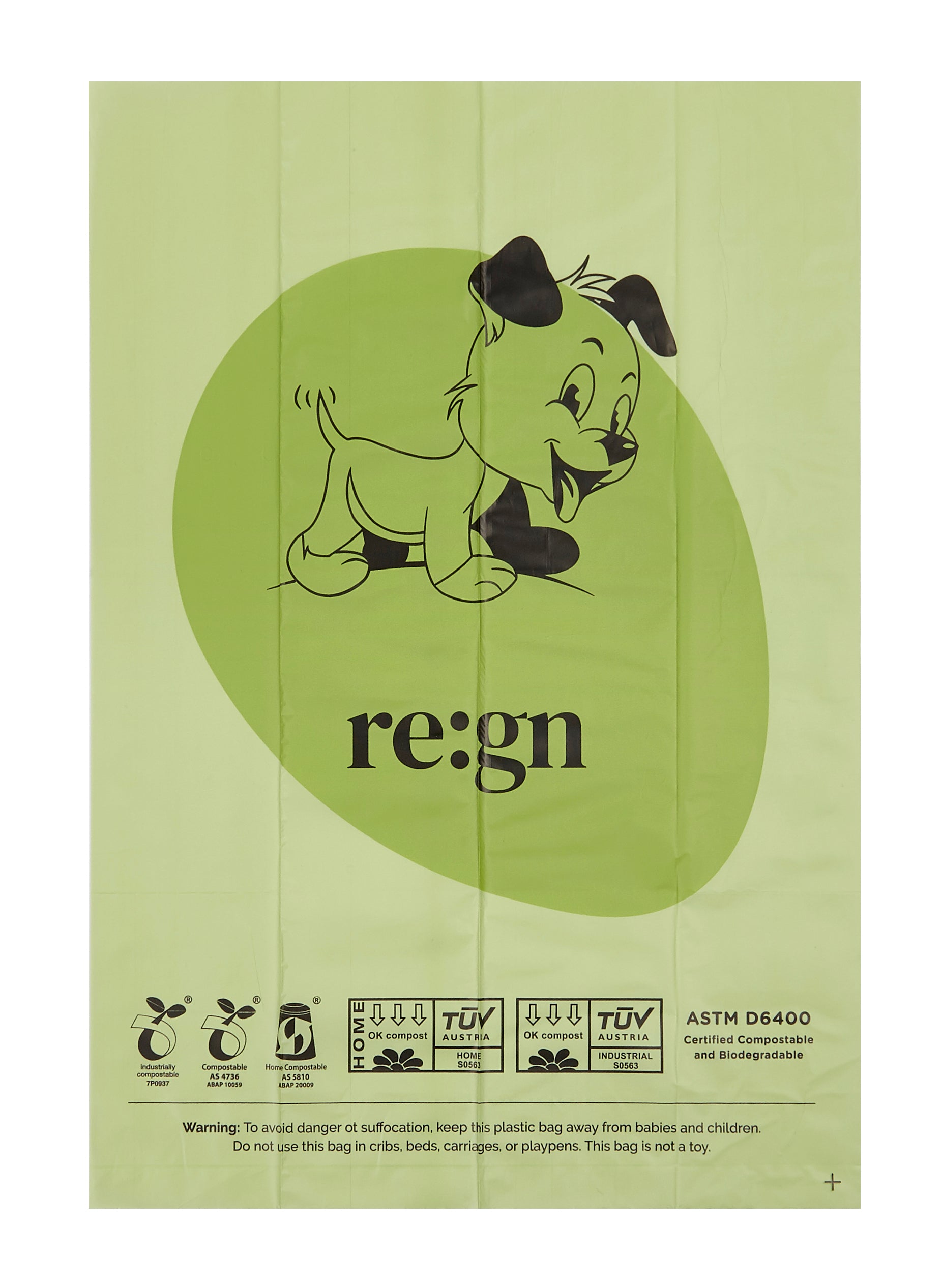 Re:gn Compostable Dog Poop Bags – 120 Bags per Pack