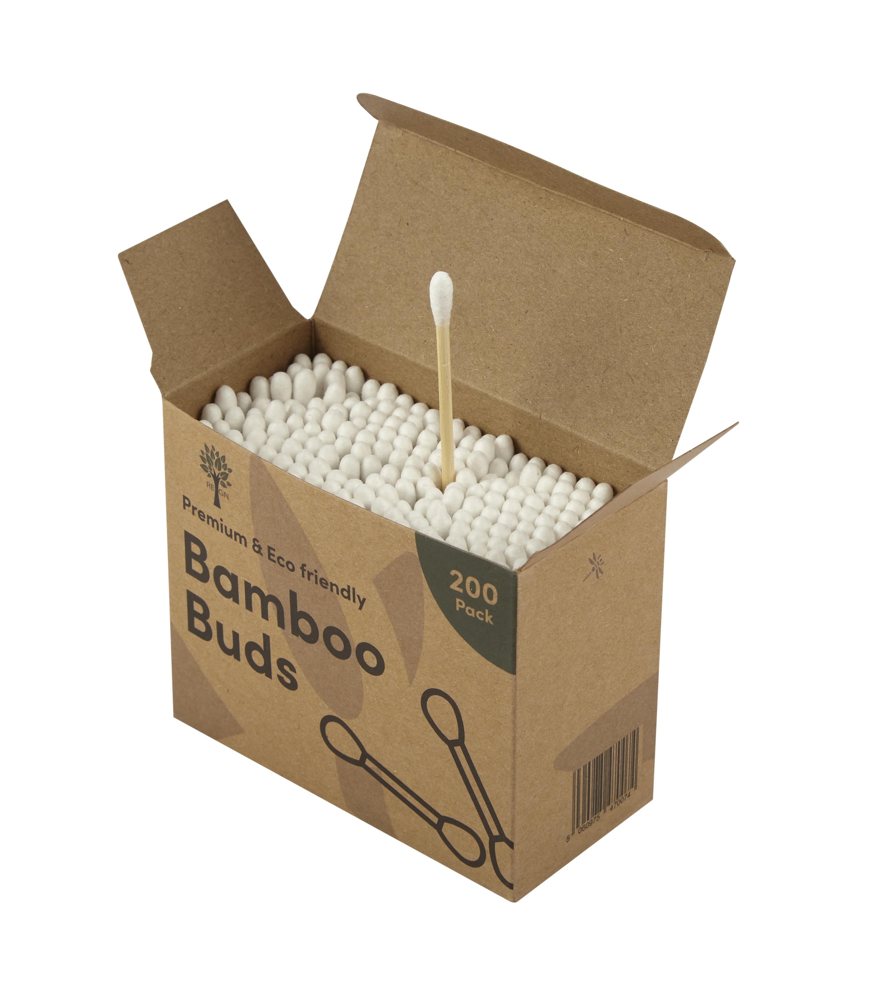 Re:gn Bamboo Cotton Buds - 200 Pack - REGN