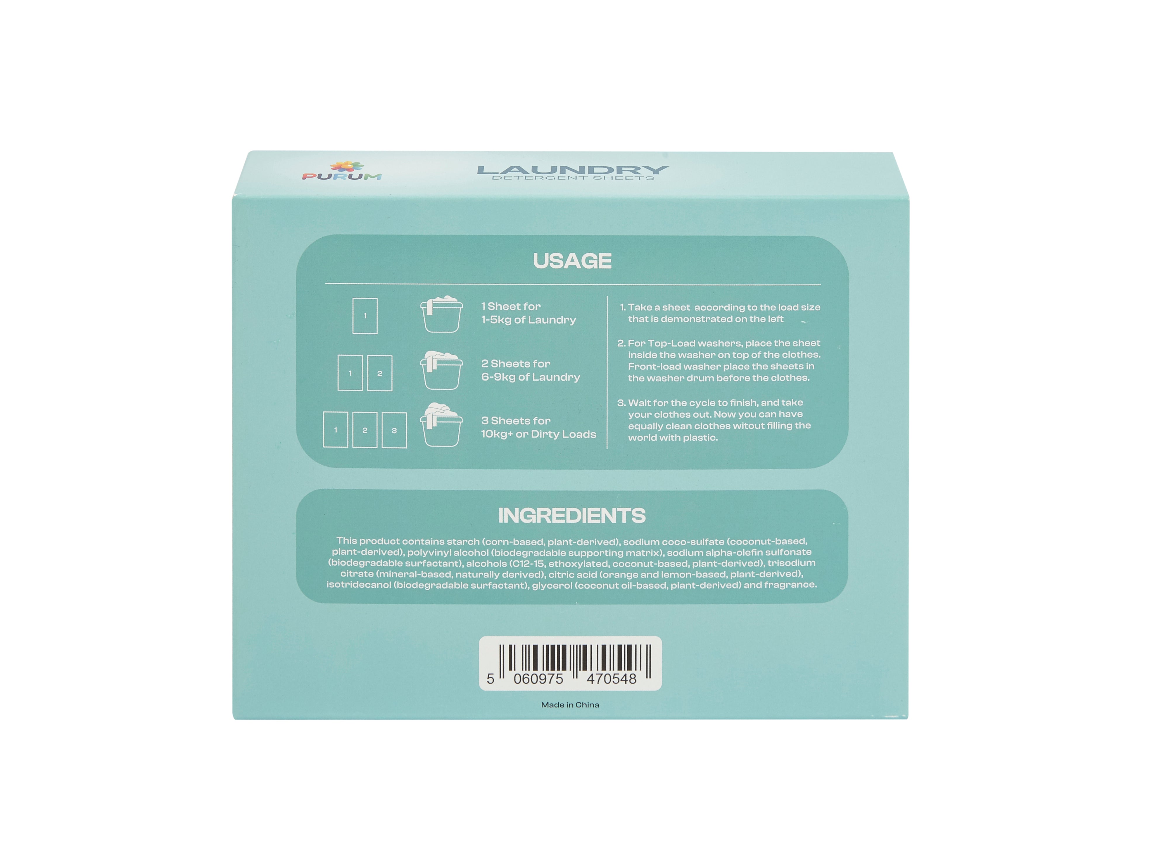 Purum Eco Laundry Mega Bundle – 320 Laundry Sheets + 1.375kg Scent Boosters
