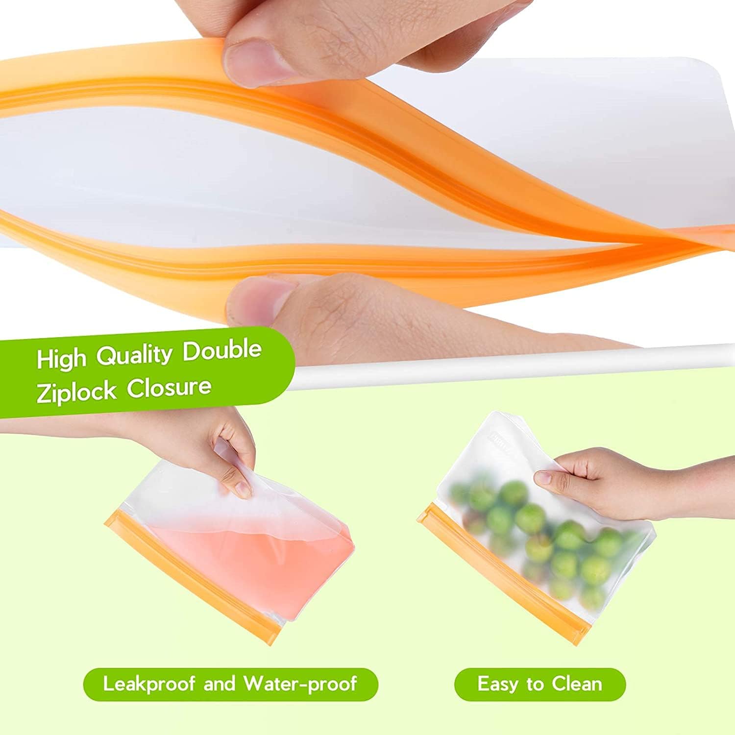 Reusable Food Storage Bags 