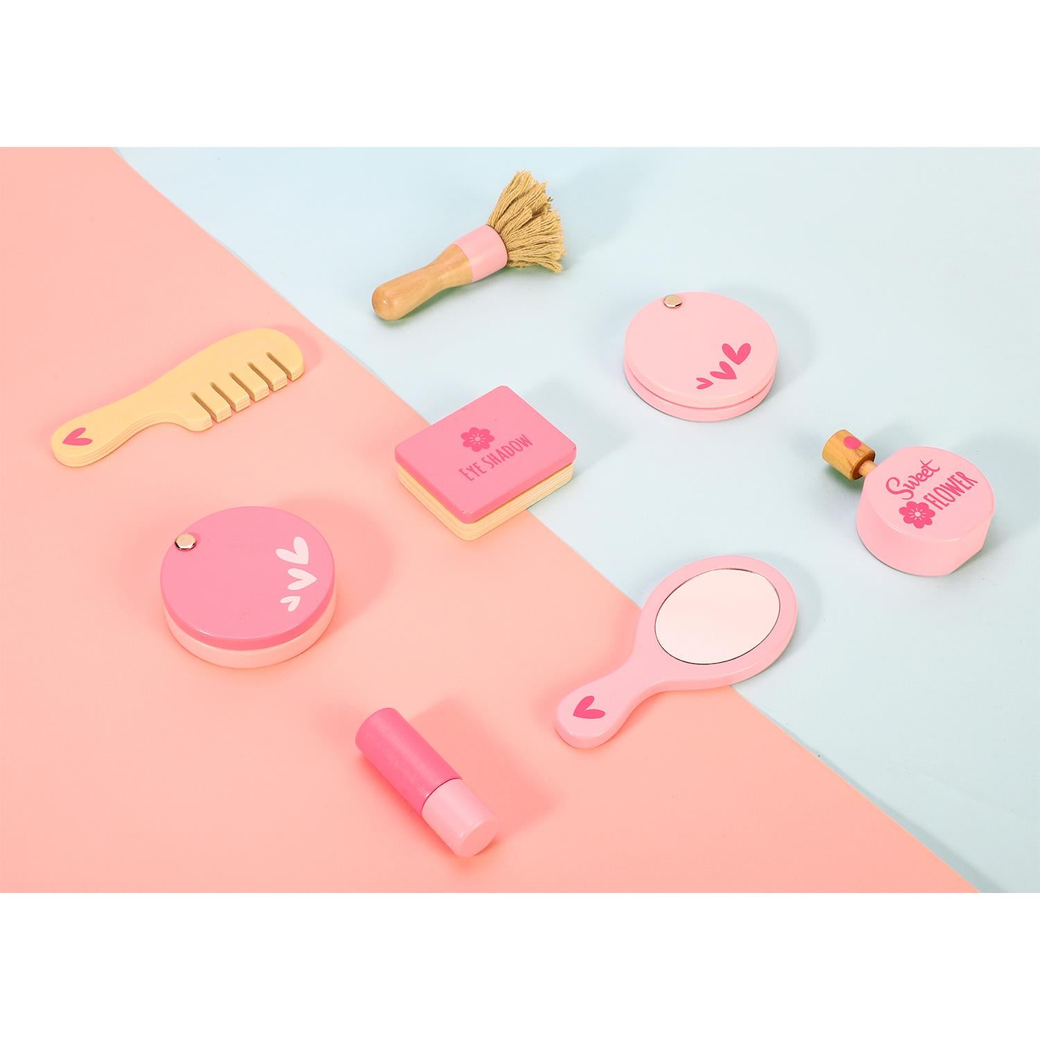 SOKA Play Imagine Learn Wooden Kids First Makeup Kit