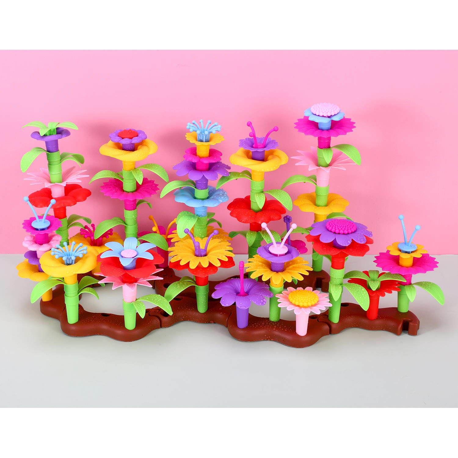 SOKA 108-Piece Flower Garden Building Set Educational Toy