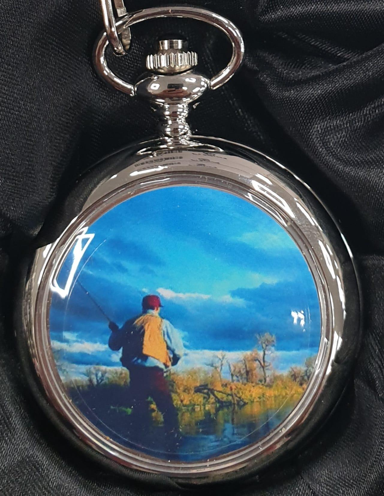 Boxx Picture Pocket watch Fishing P5061.104