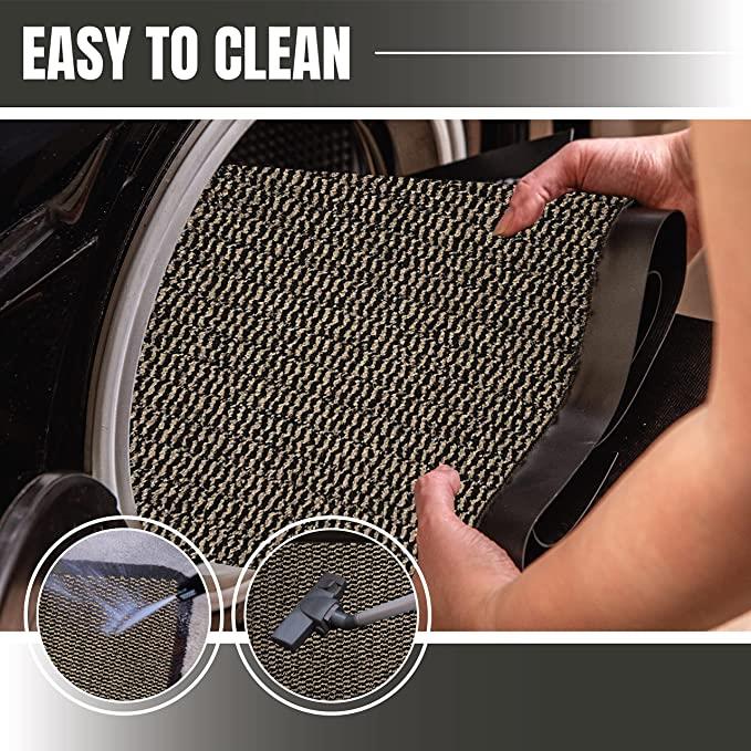 60 x 120 Rust Heavy Duty Barrier Mat Non-Slip Dirt and Moisture Absorbent