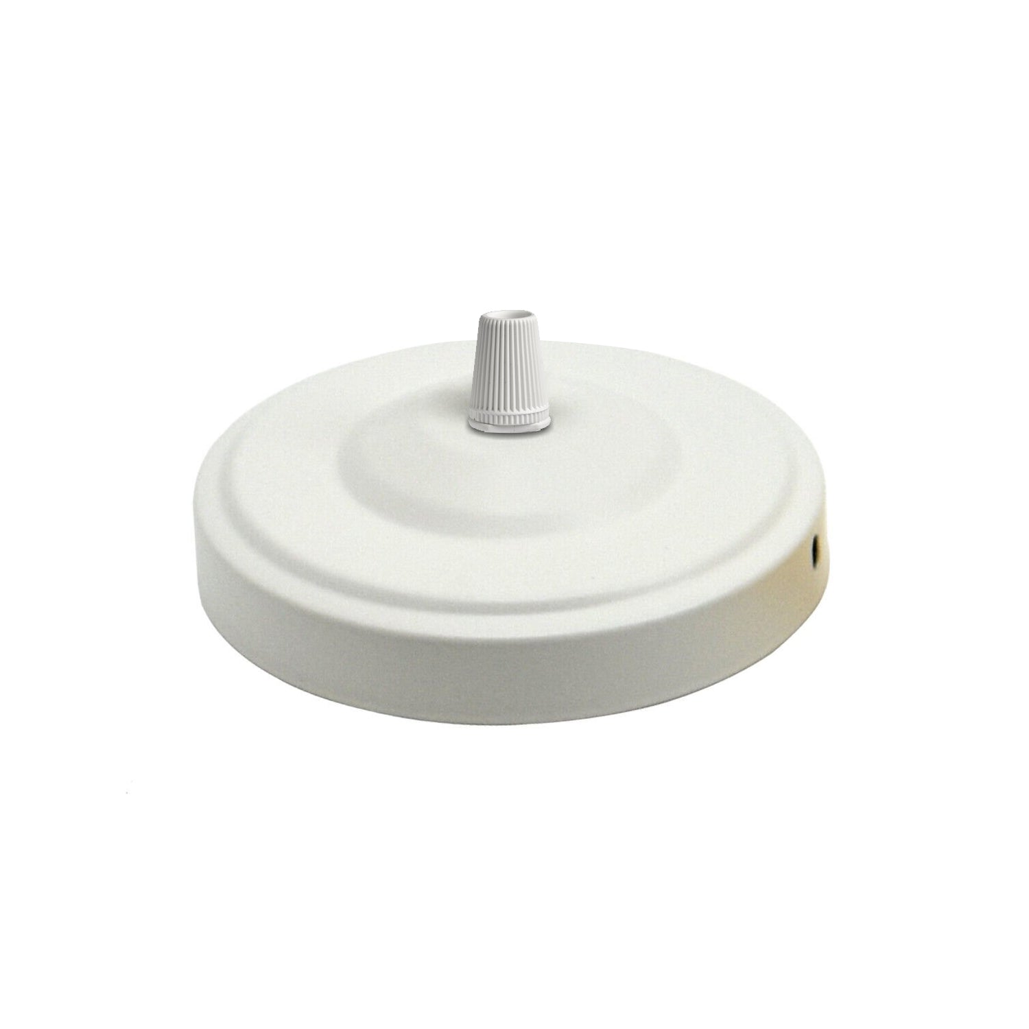 White 108mm Diameter Vintage Ceiling Rose Light Fitting