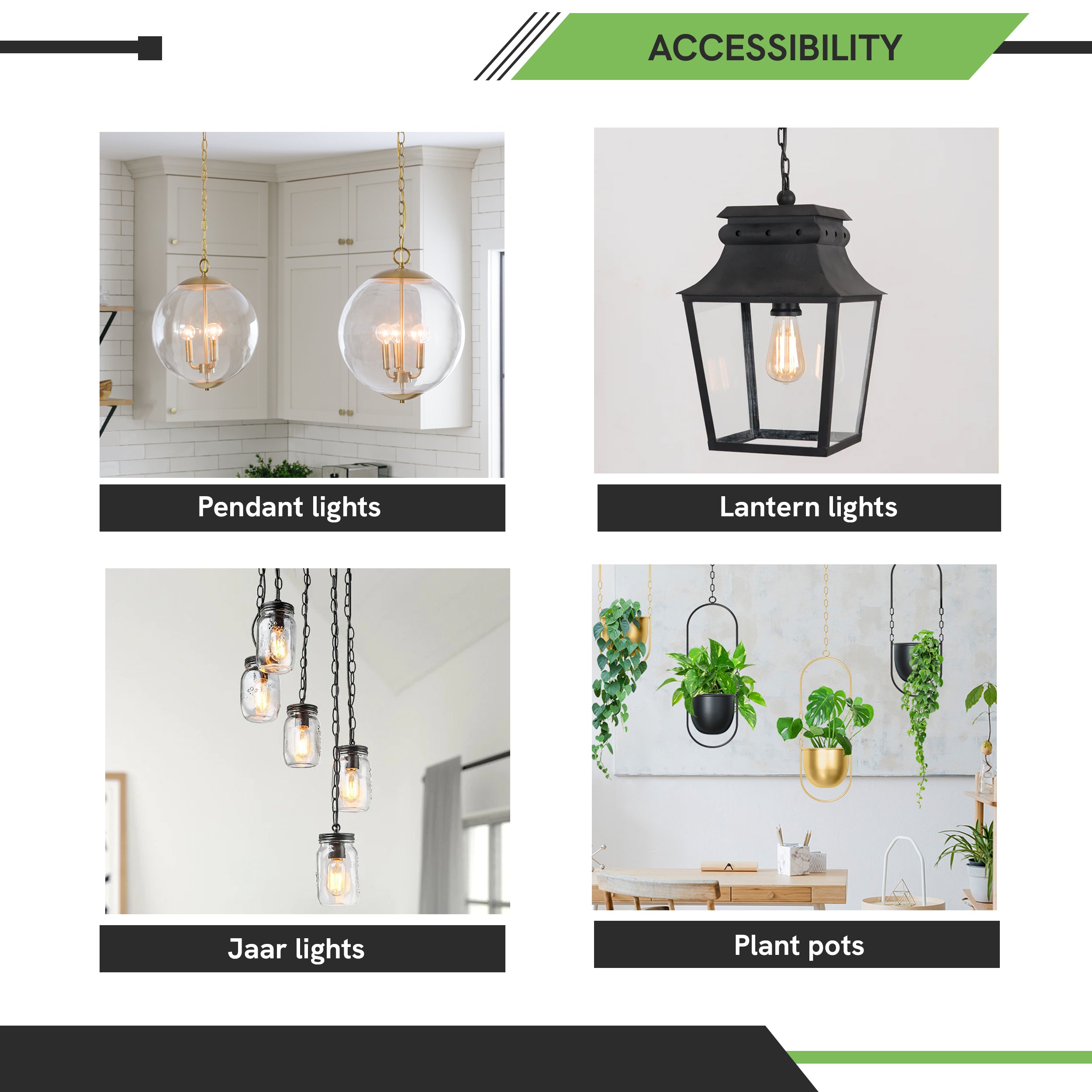 Chandeliers Light Chain for Lighting Ceiling Pendant Lights Home Decoration~2266