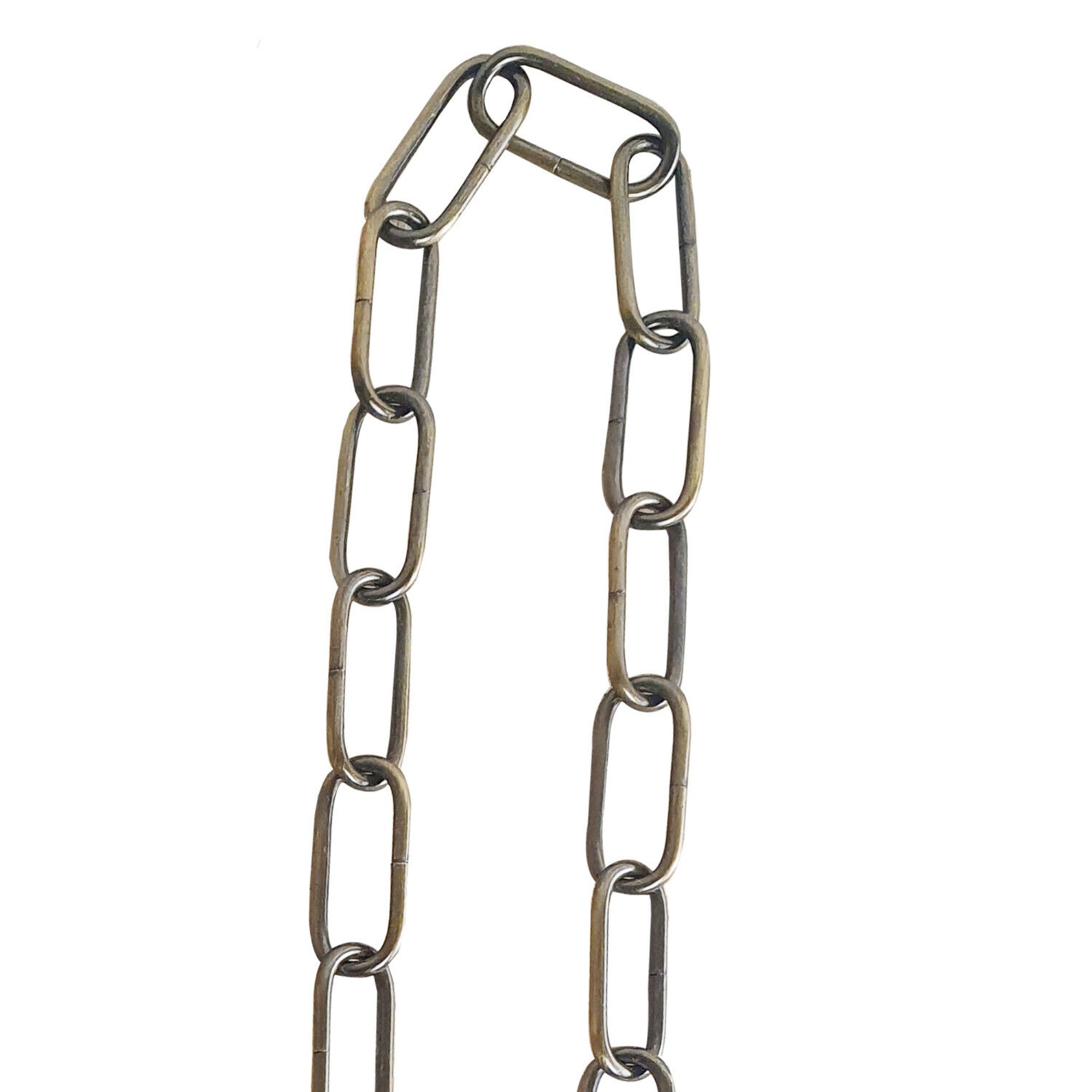Light Chain for Ceiling Pendant lights chandeliers 38mm x 16mm - Yellow Brass~1052