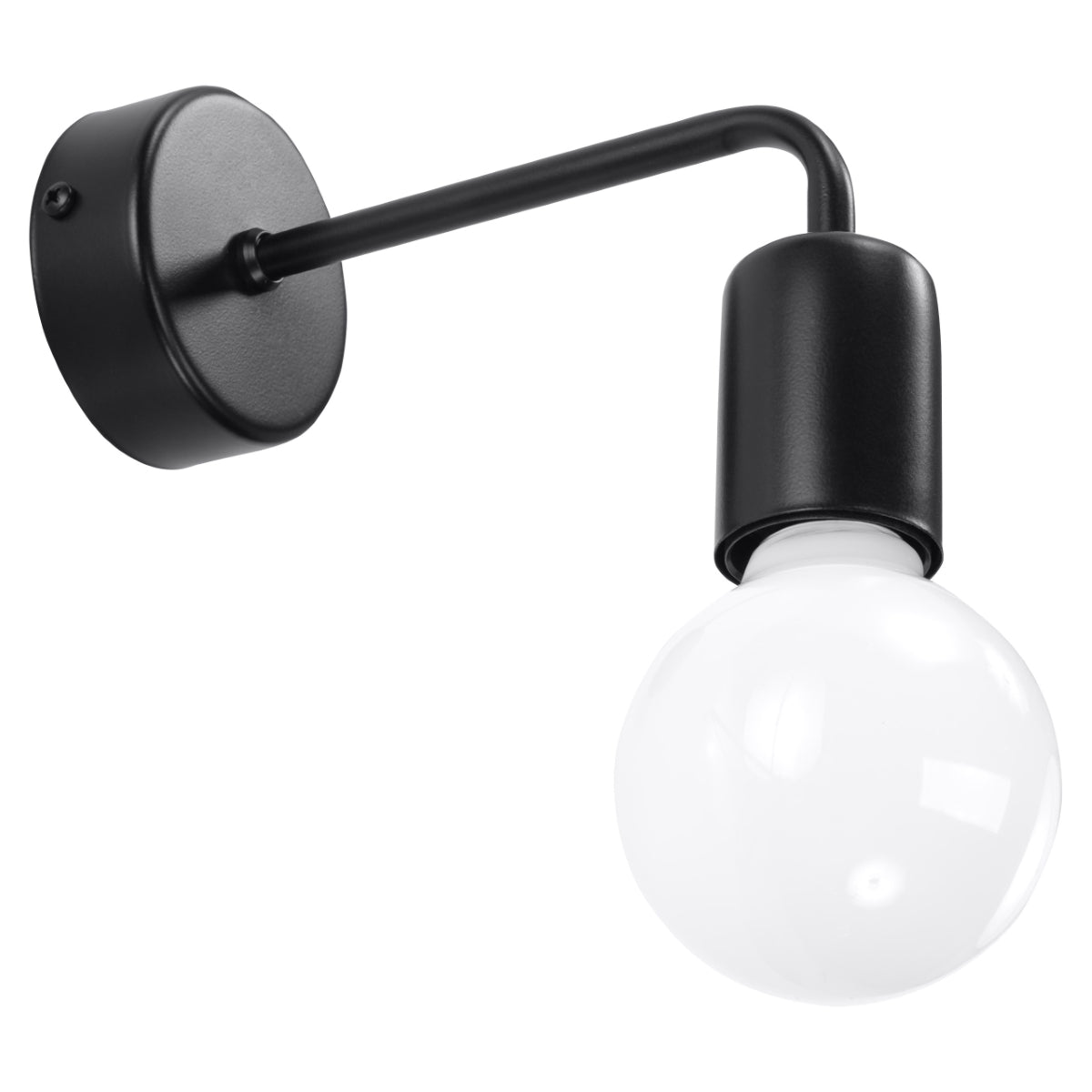 Wall lamp steel Duomo loft Design E27